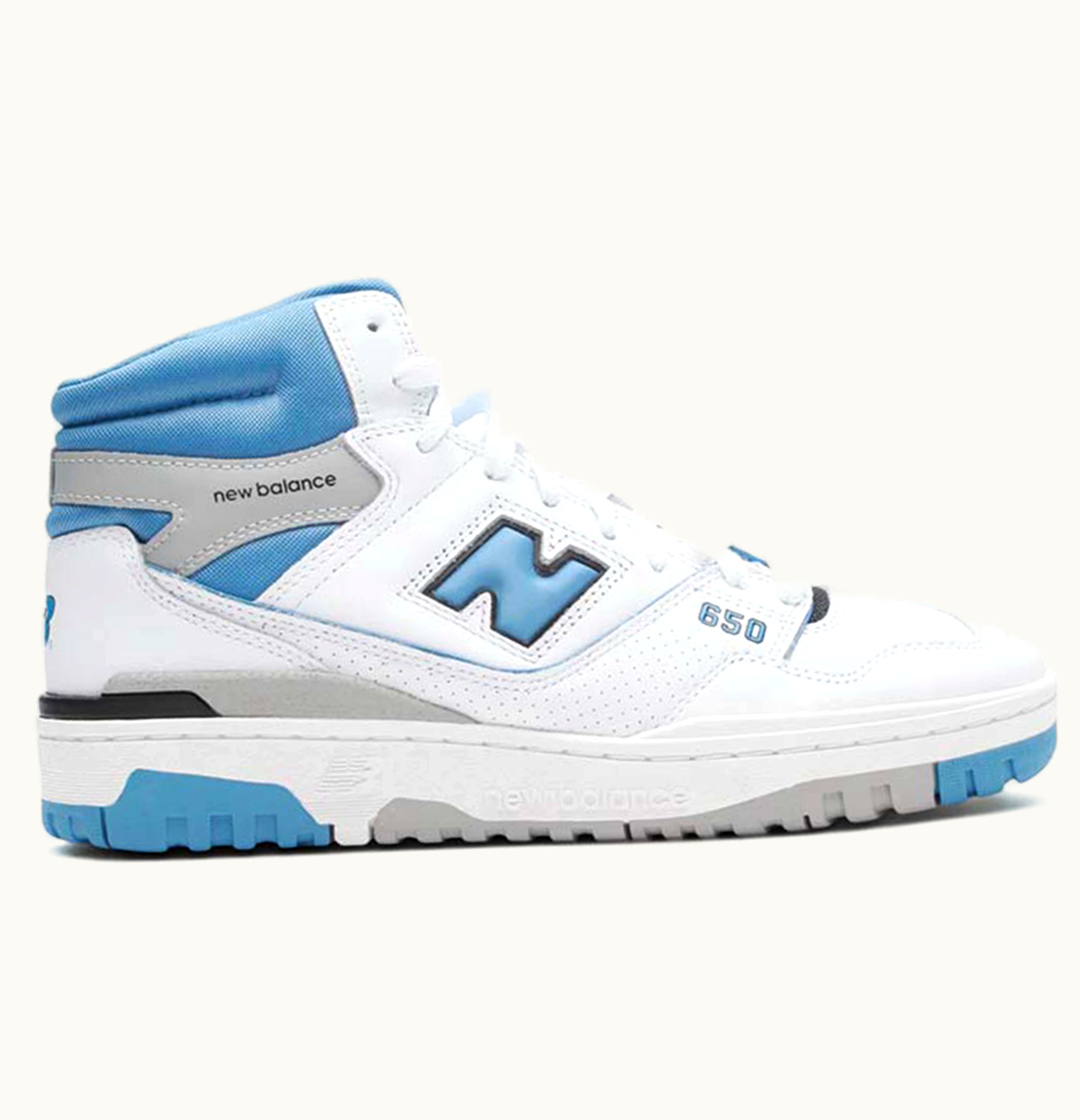 New Balance 650 White Heritage Blue