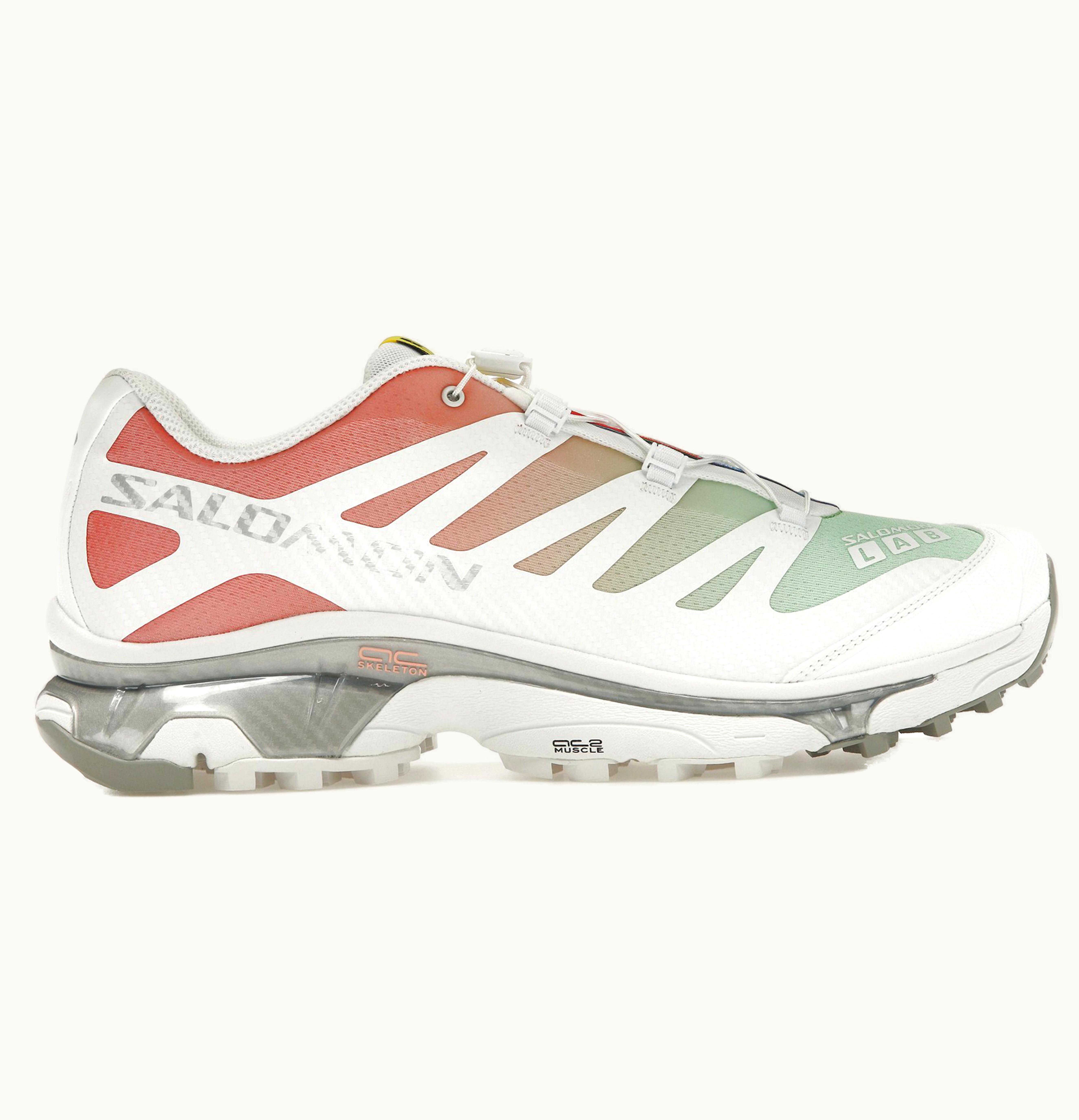Salomon XT 4 OG White Green Ash Coral