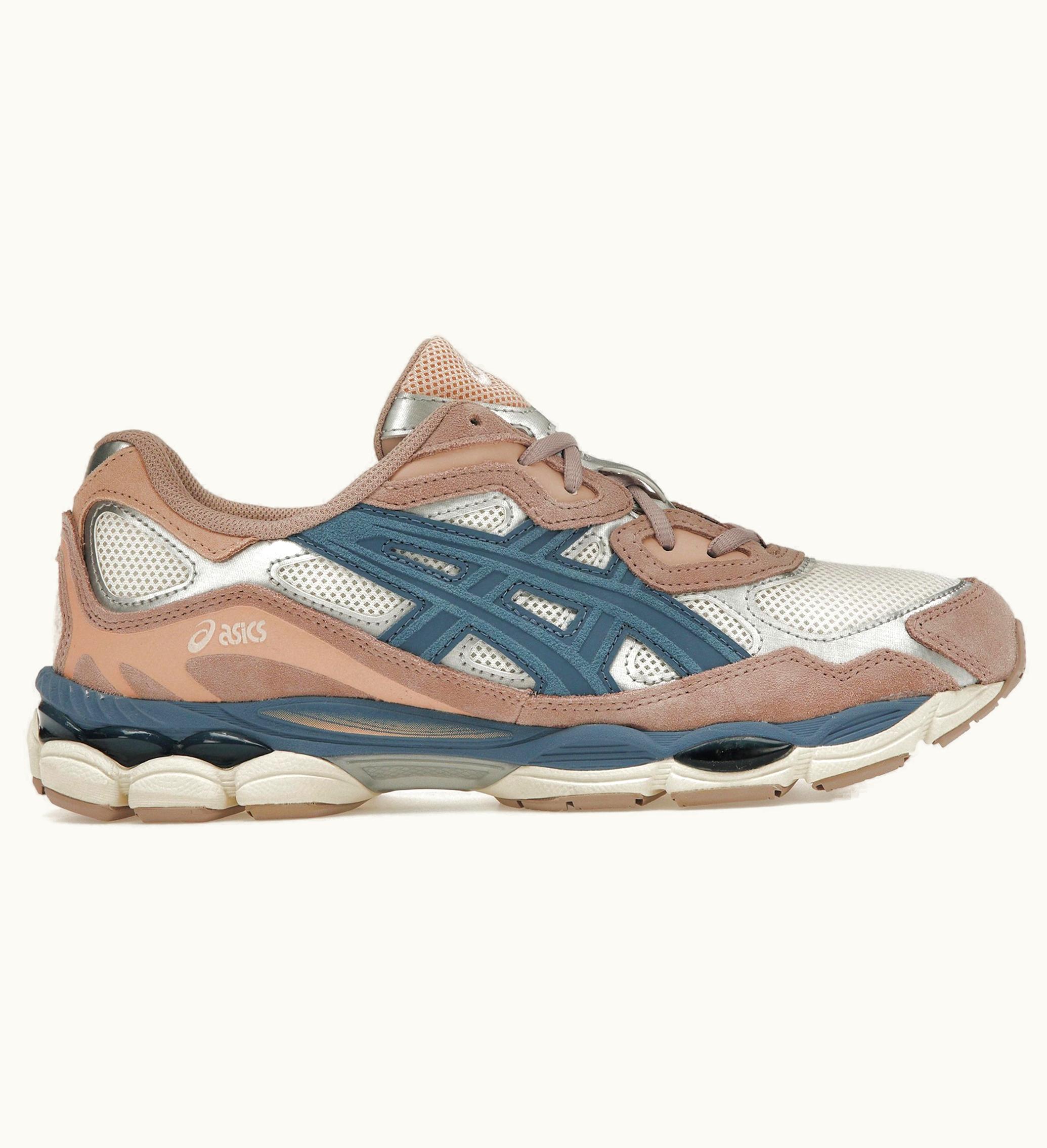 ASICS Gel Nyc Cream Grey Floss Salmon Womens