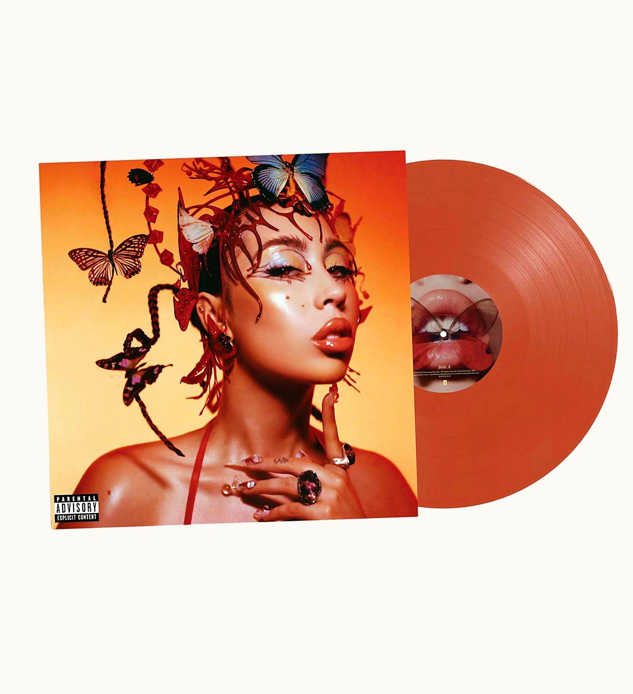 Kali Uchis Kali Uchis Red Moon in Venus Urban Outfitters Exclusive LP Vinyl Salmon