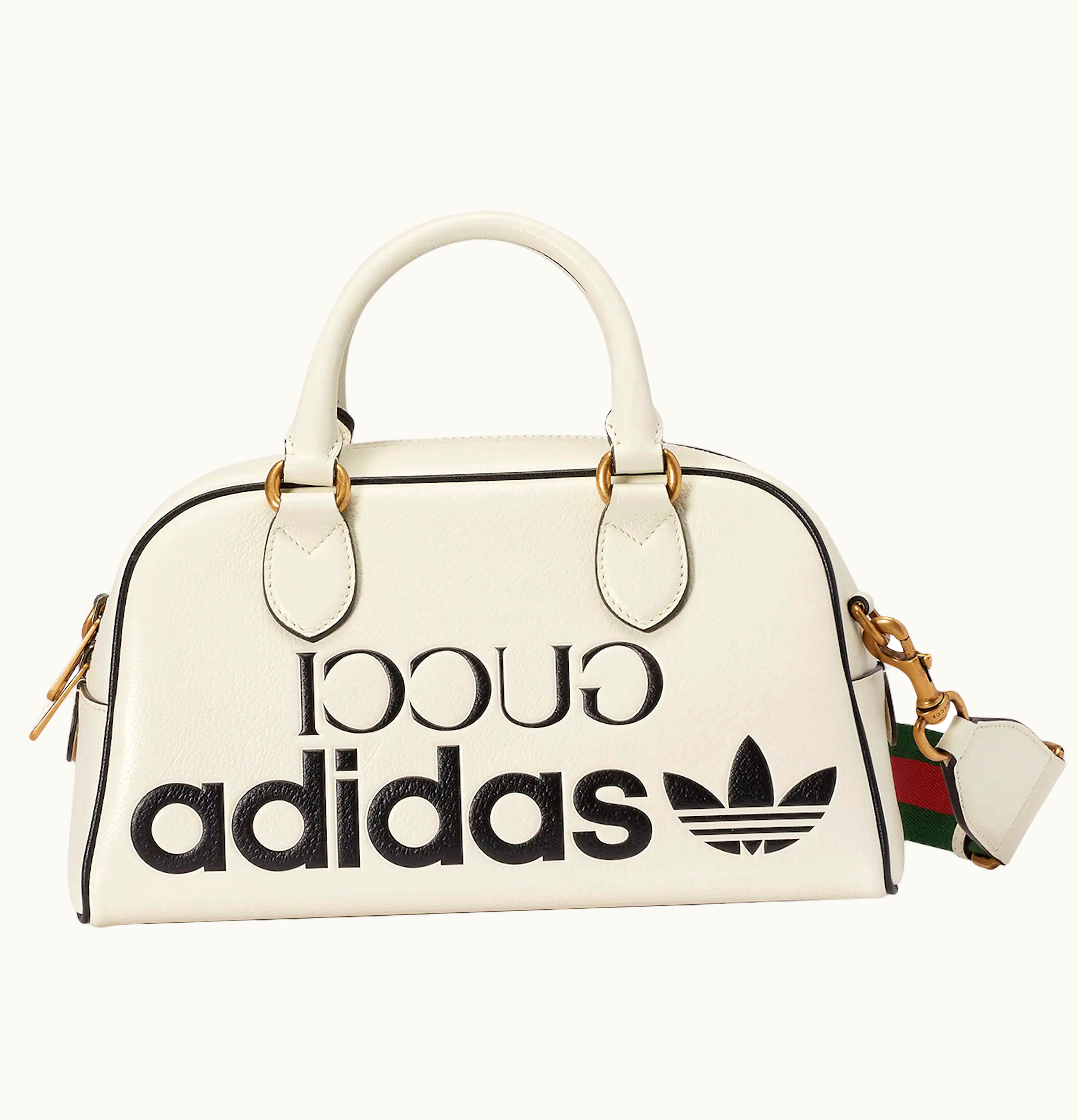 Gucci Gucci x adidas Mini Duffle Bag Off White