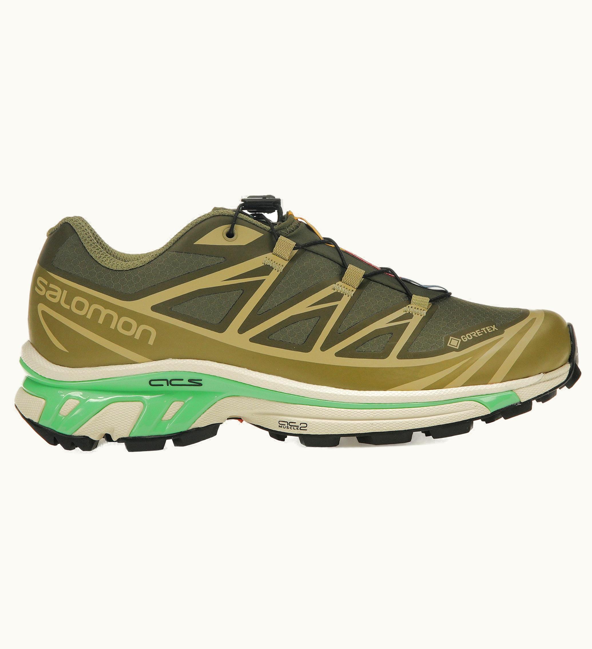 Salomon XT 6 Gore Tex Olive Night Dried Herb