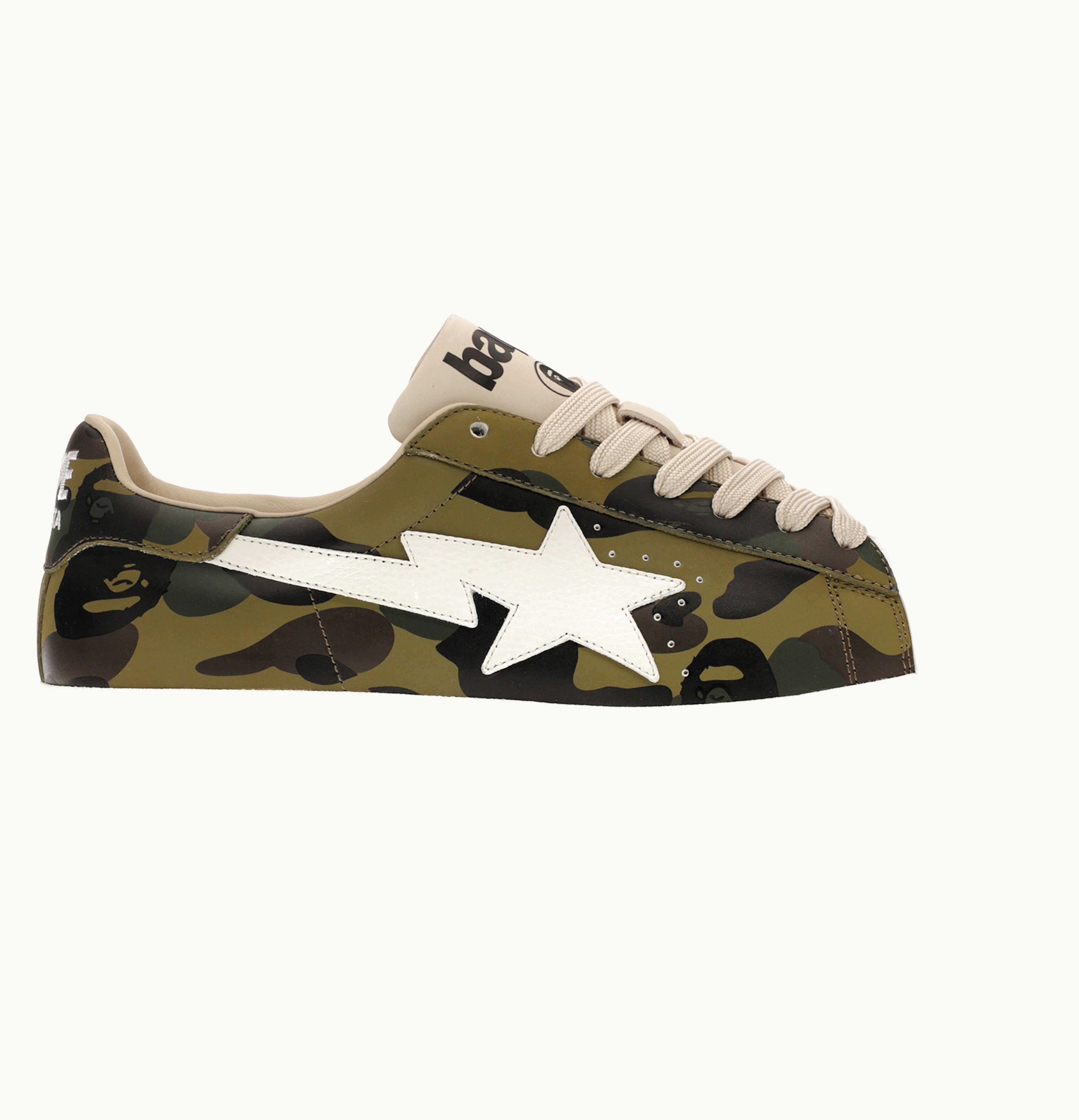 BAPE A Bathing Ape Skull Sta 1st Camo Green