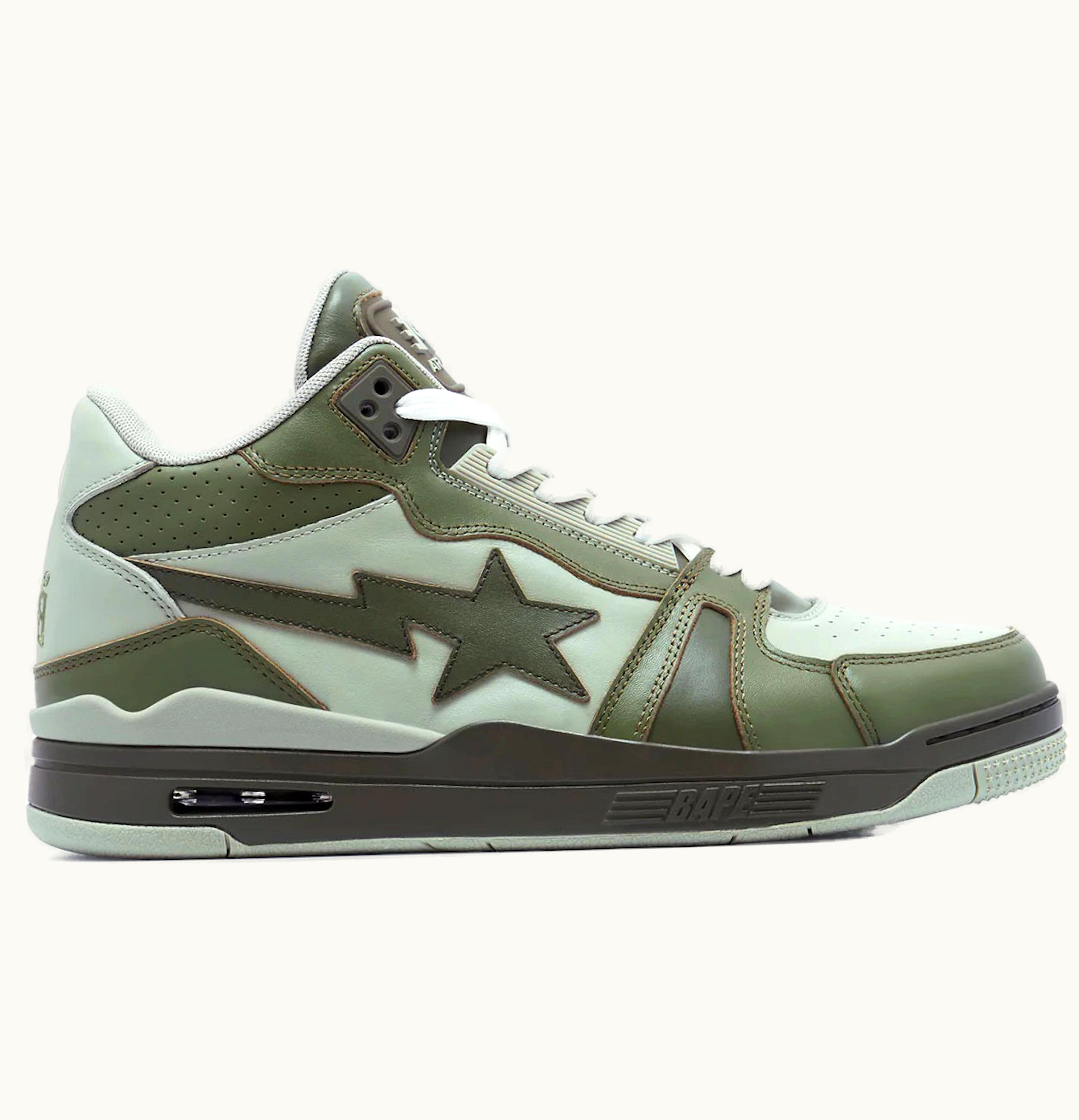 BAPE A Bathing Ape Clutch Sta Olive Drab