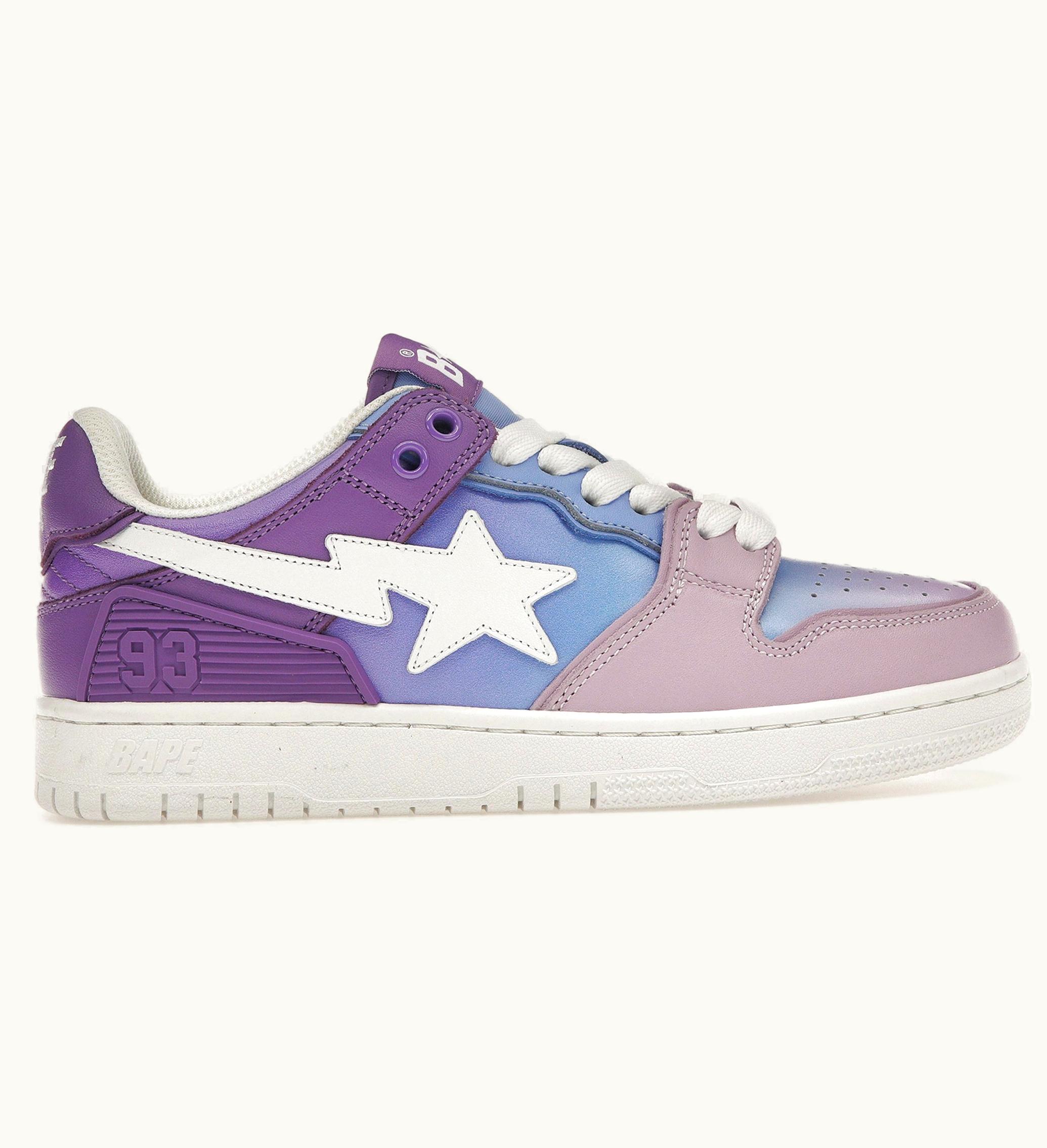 BAPE A Bathing Ape Bape Sk8 Sta Purple Gradient