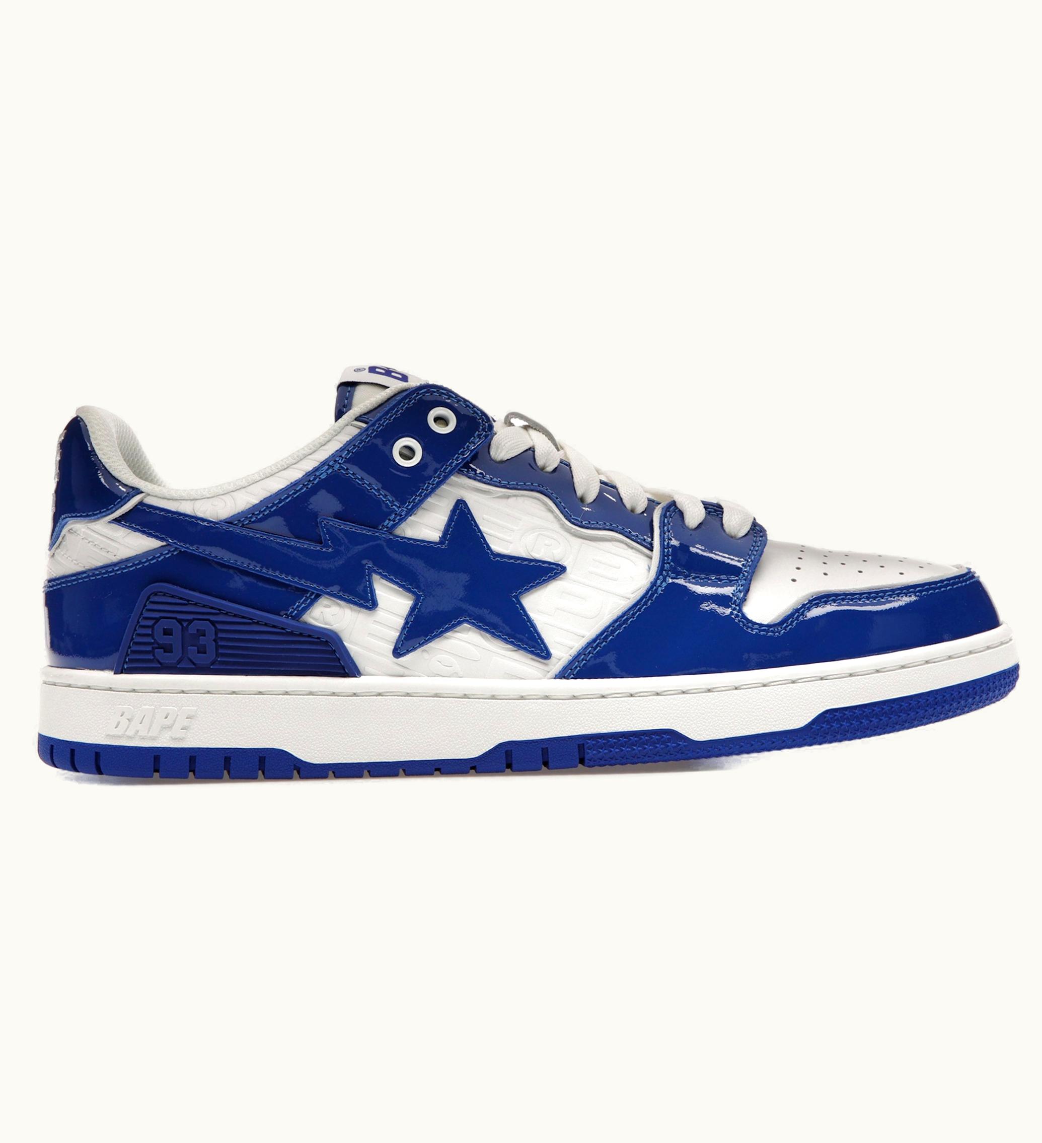 BAPE A Bathing Ape Bape Sk8 Sta Blue White