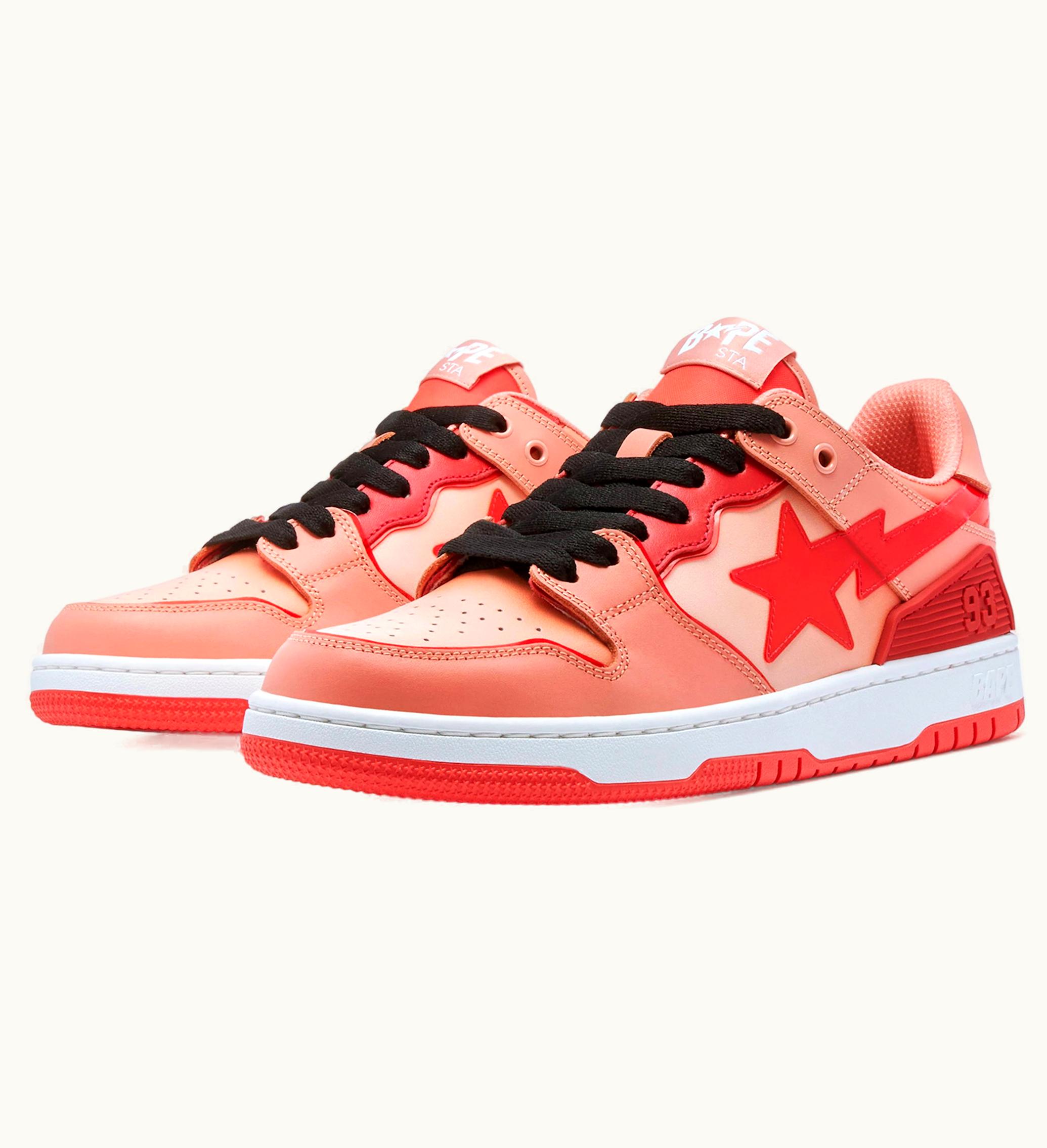 BAPE A Bathing Ape Bape Sk8 Sta Red Gradation