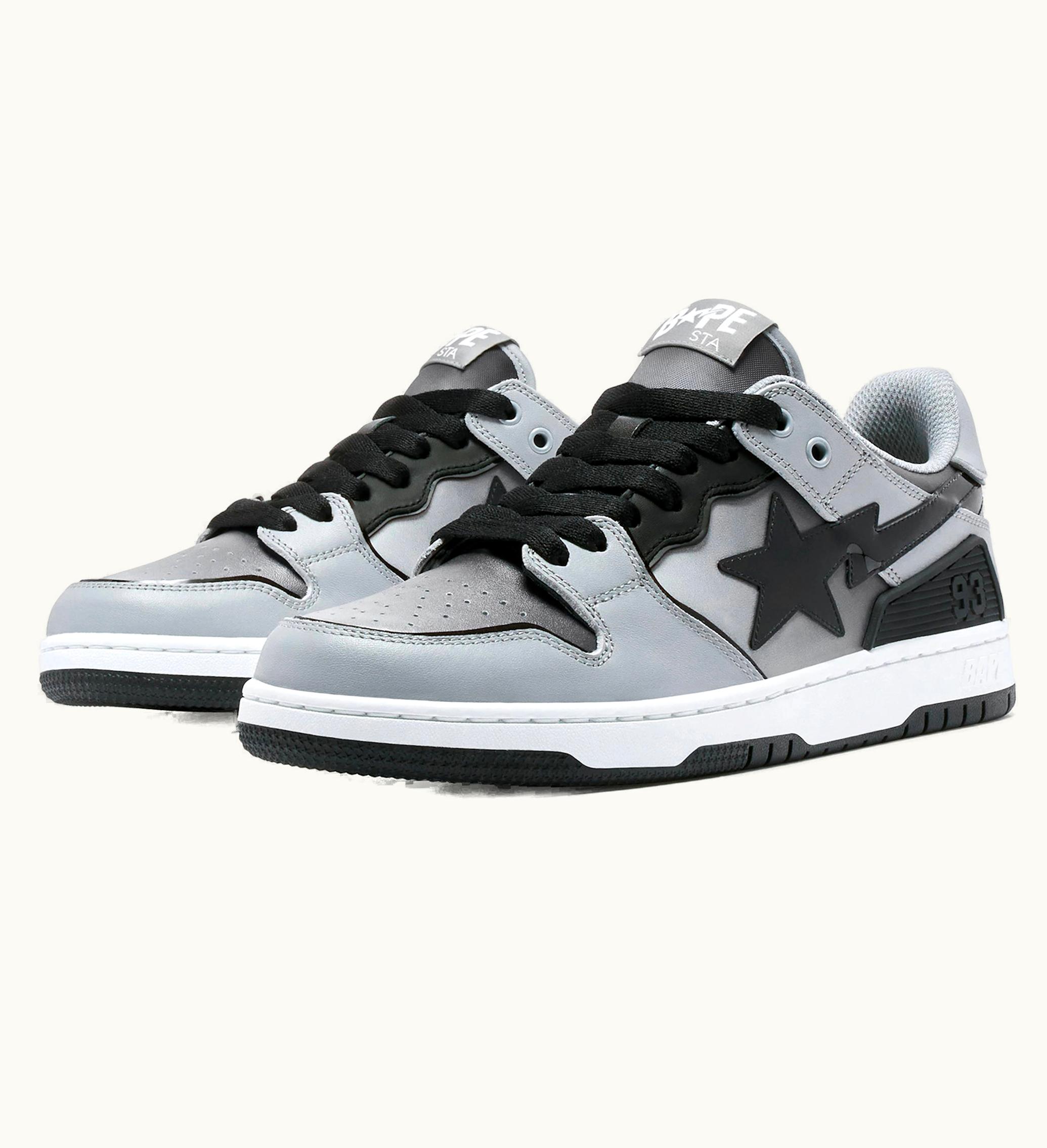 BAPE A Bathing Ape Bape Sk8 Sta Grey Gradation