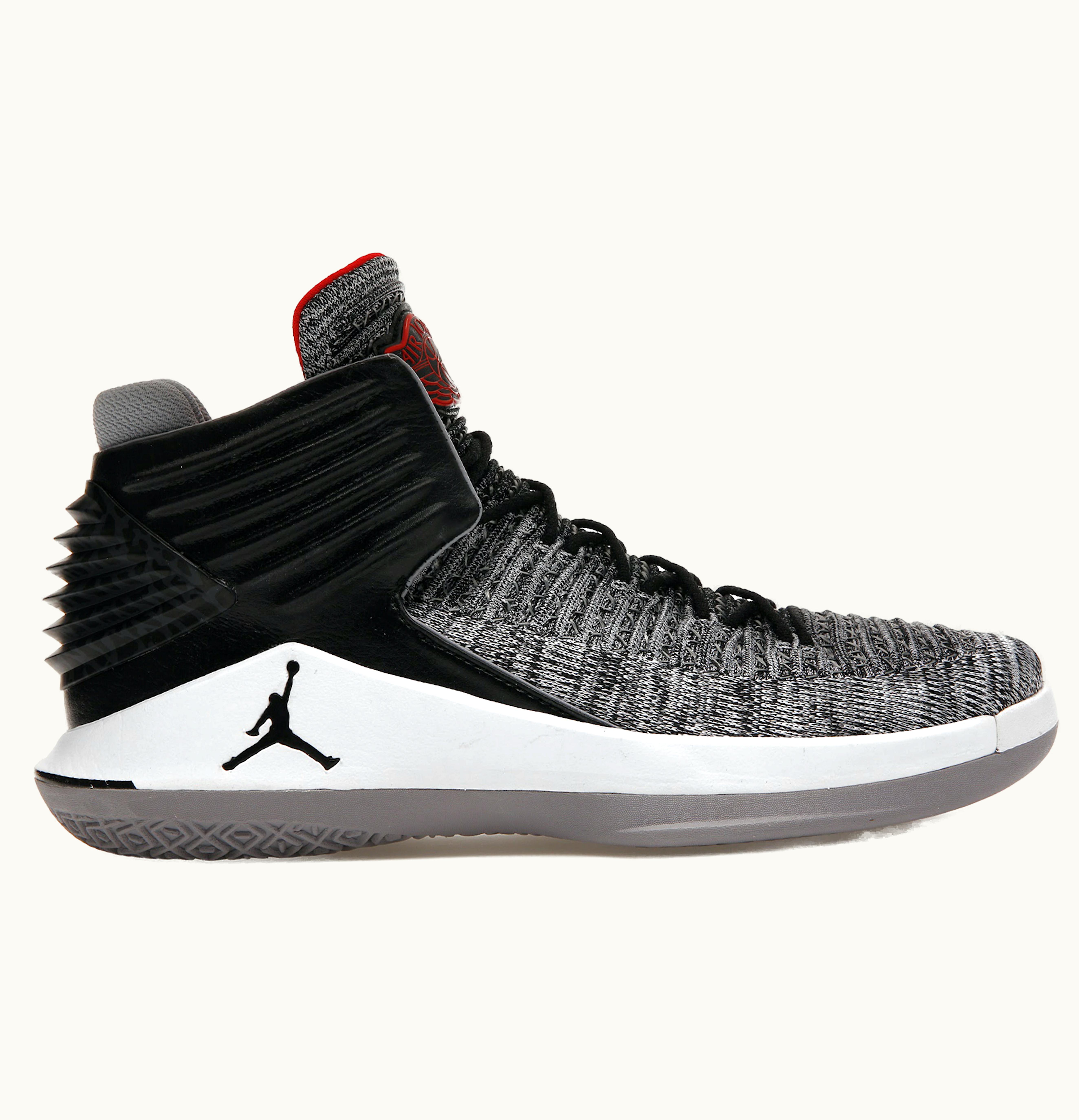 Jordan Air Jordan XXXII Black Red Wolf Grey