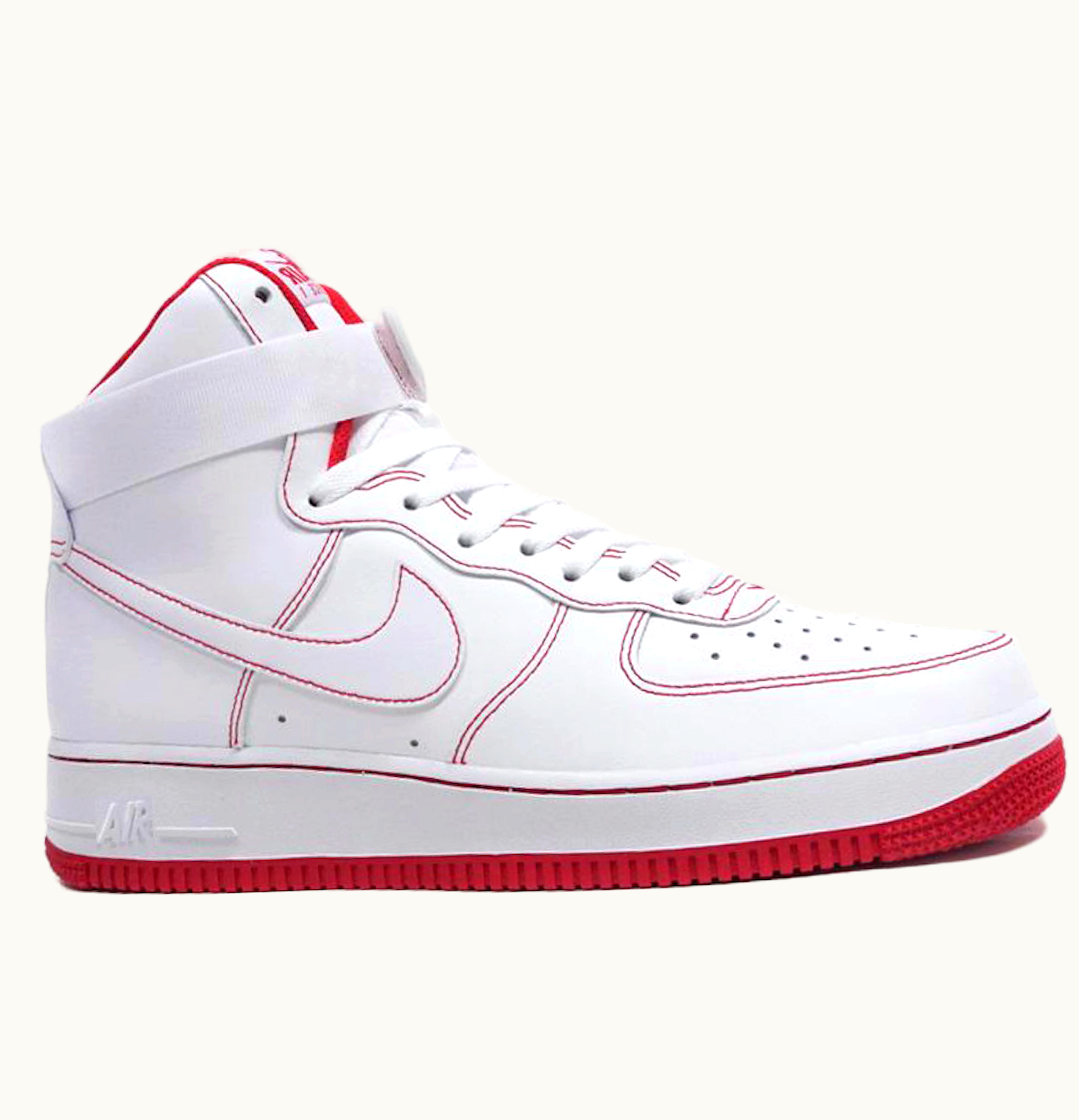 Nike Nike Air Force 1 High White University Red