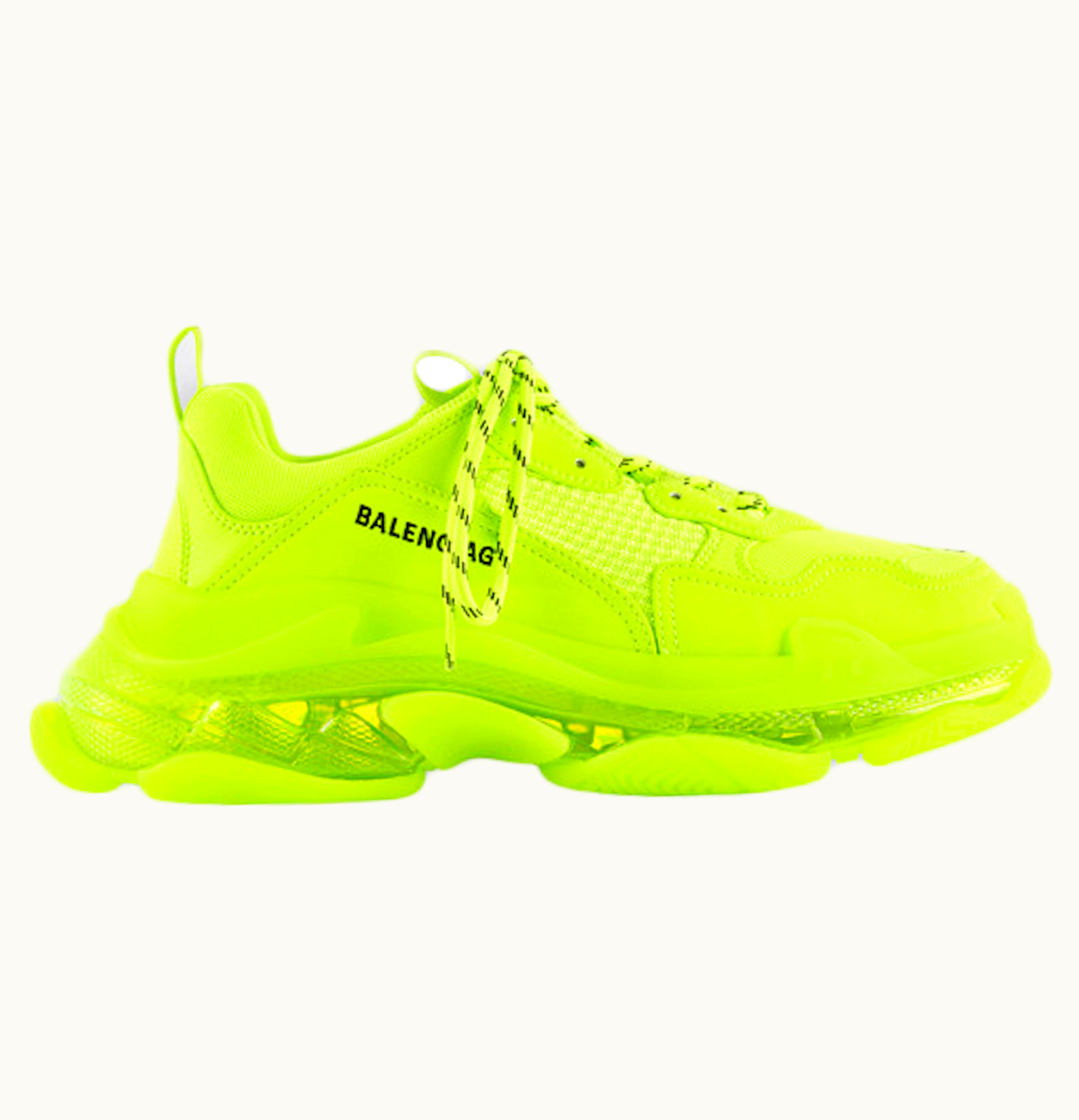 Balenciaga Triple S Clearsole Fluo Yellow