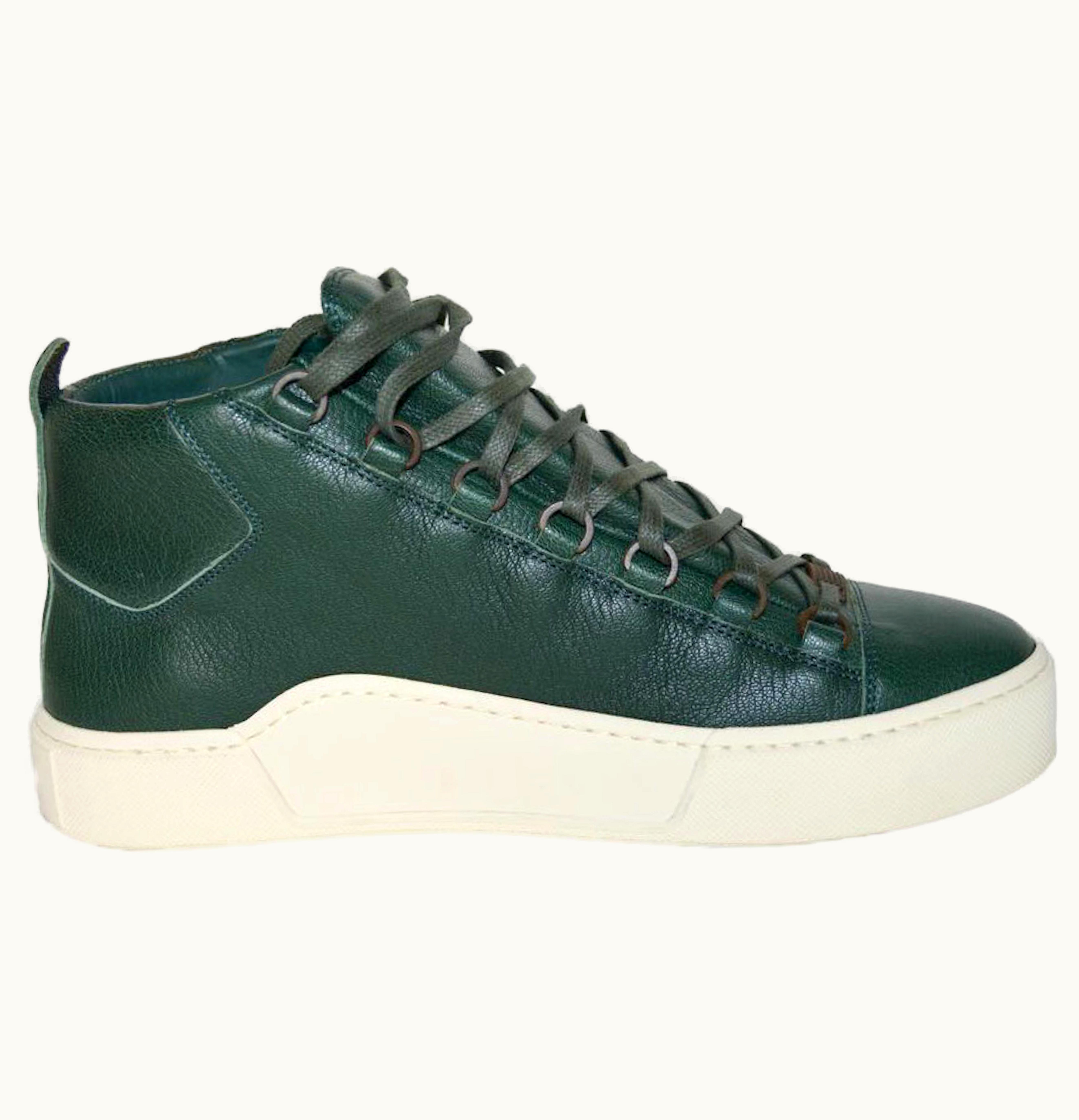 Balenciaga Chevre Hamilton Arena Dark Green