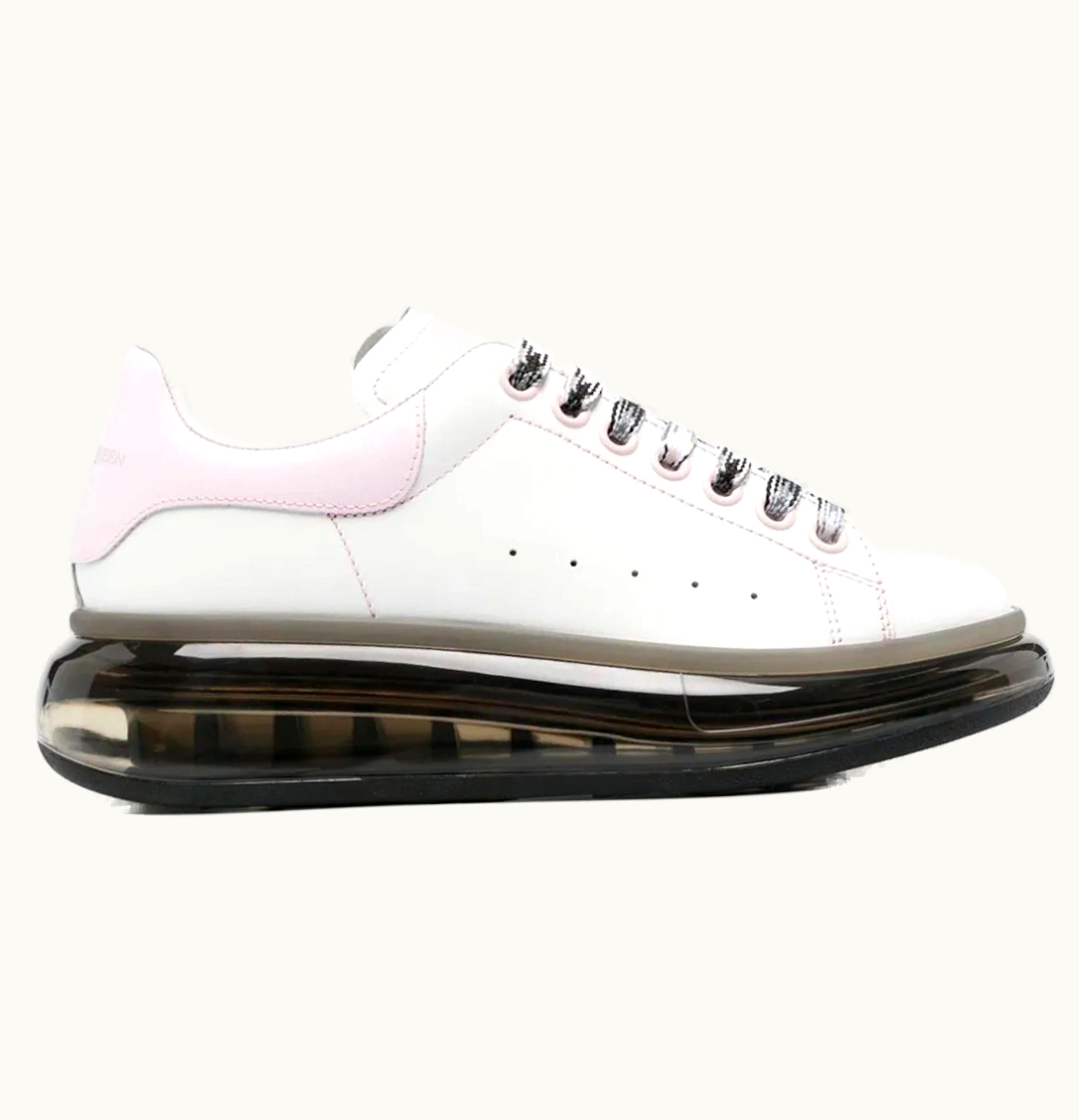 Alexander McQueen Oversized Transparent White Pink