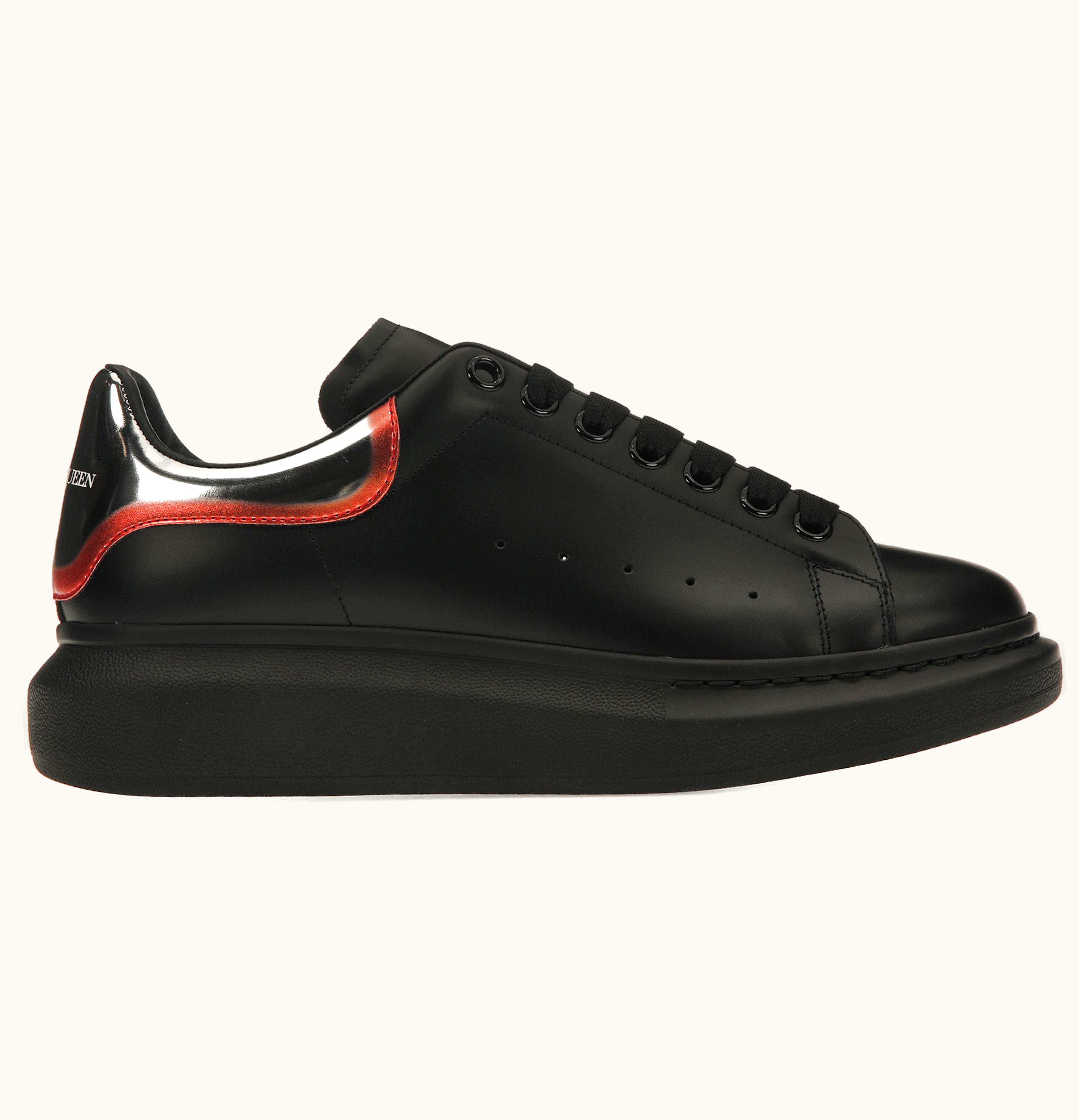 Alexander McQueen Oversized Black Silver Multi