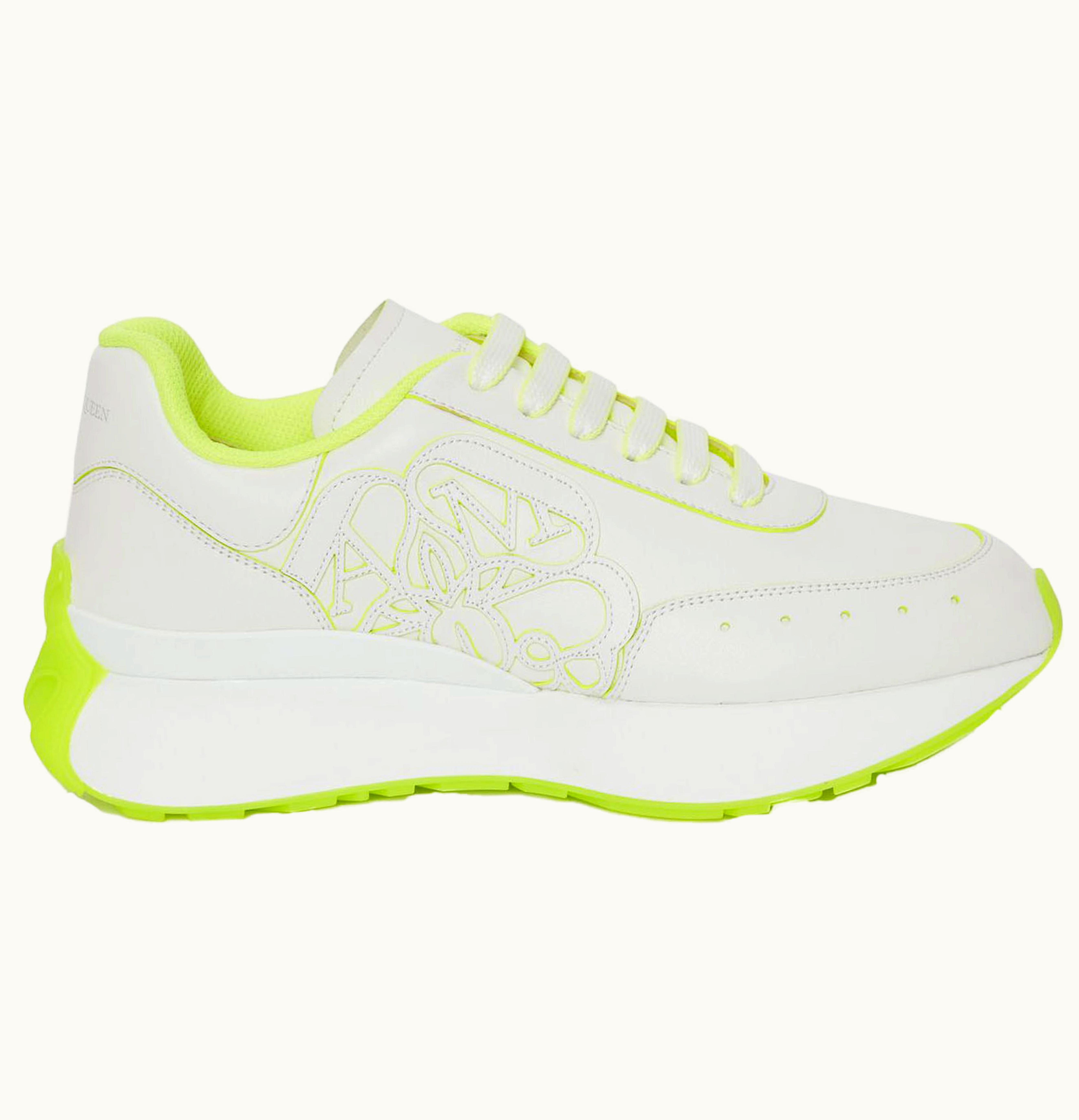 Alexander McQueen Sprint Runner Acid Yellow W