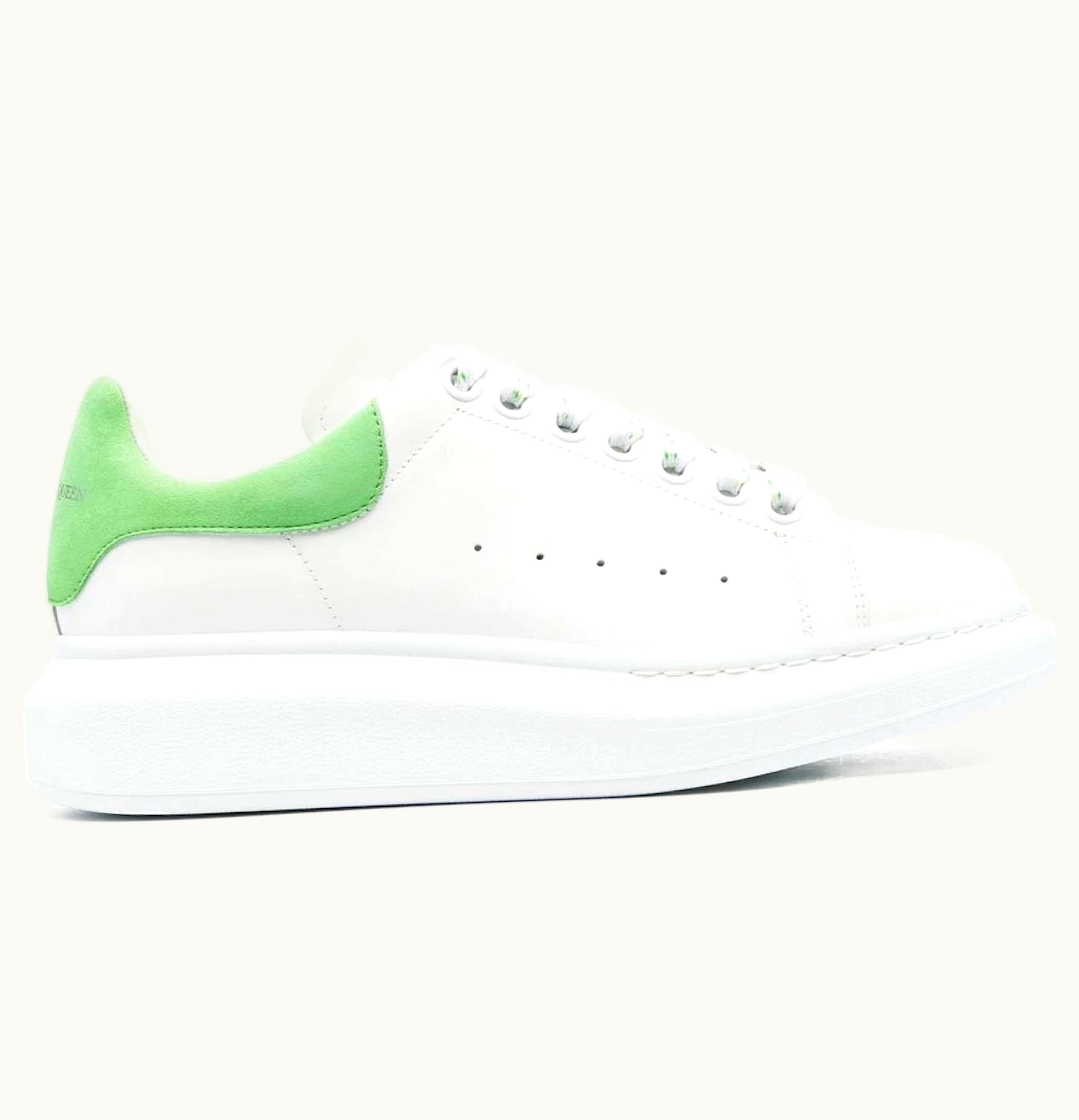 Alexander McQueen Oversized White Acid Green W