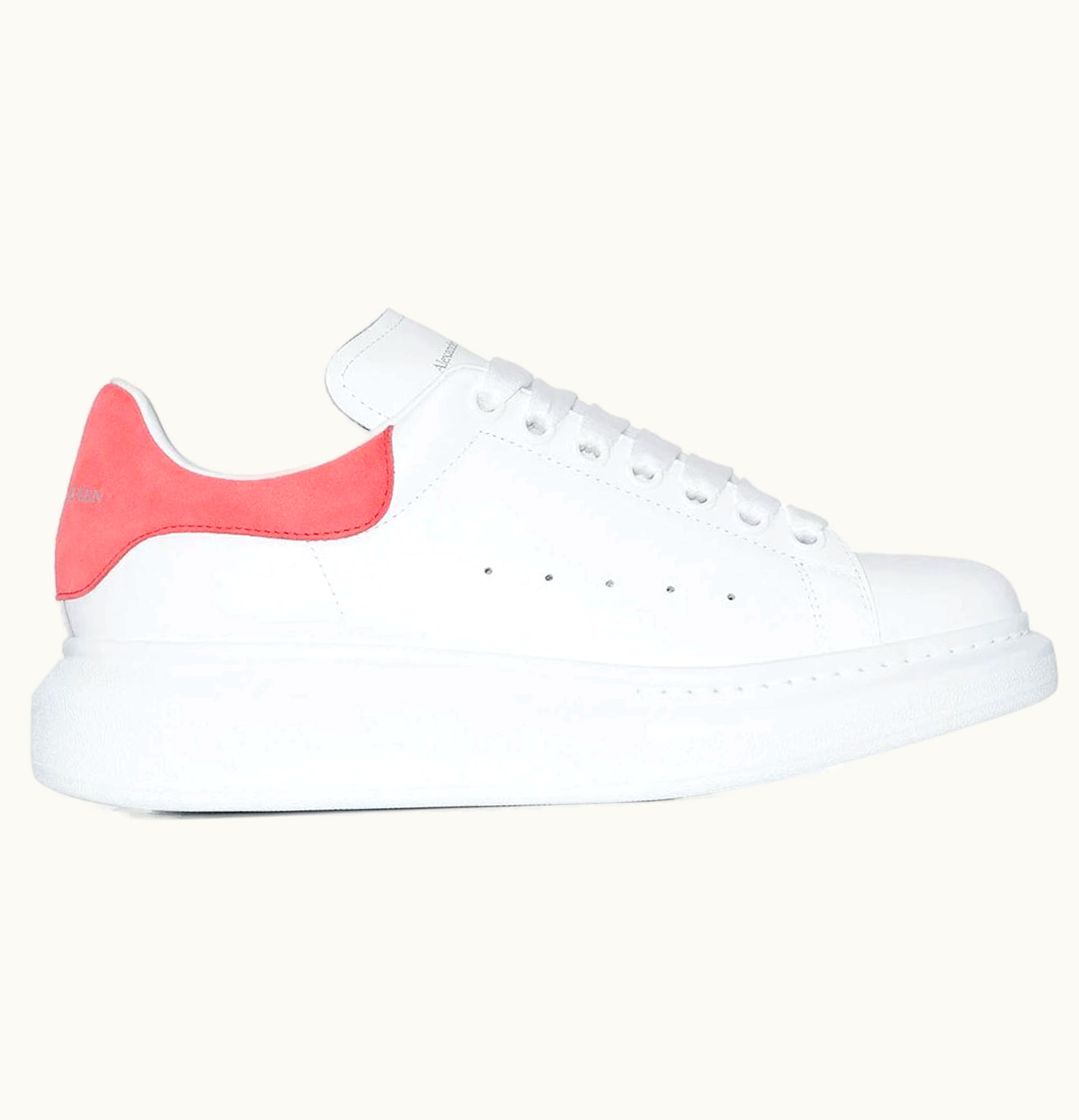 Alexander McQueen Oversized White Coral W