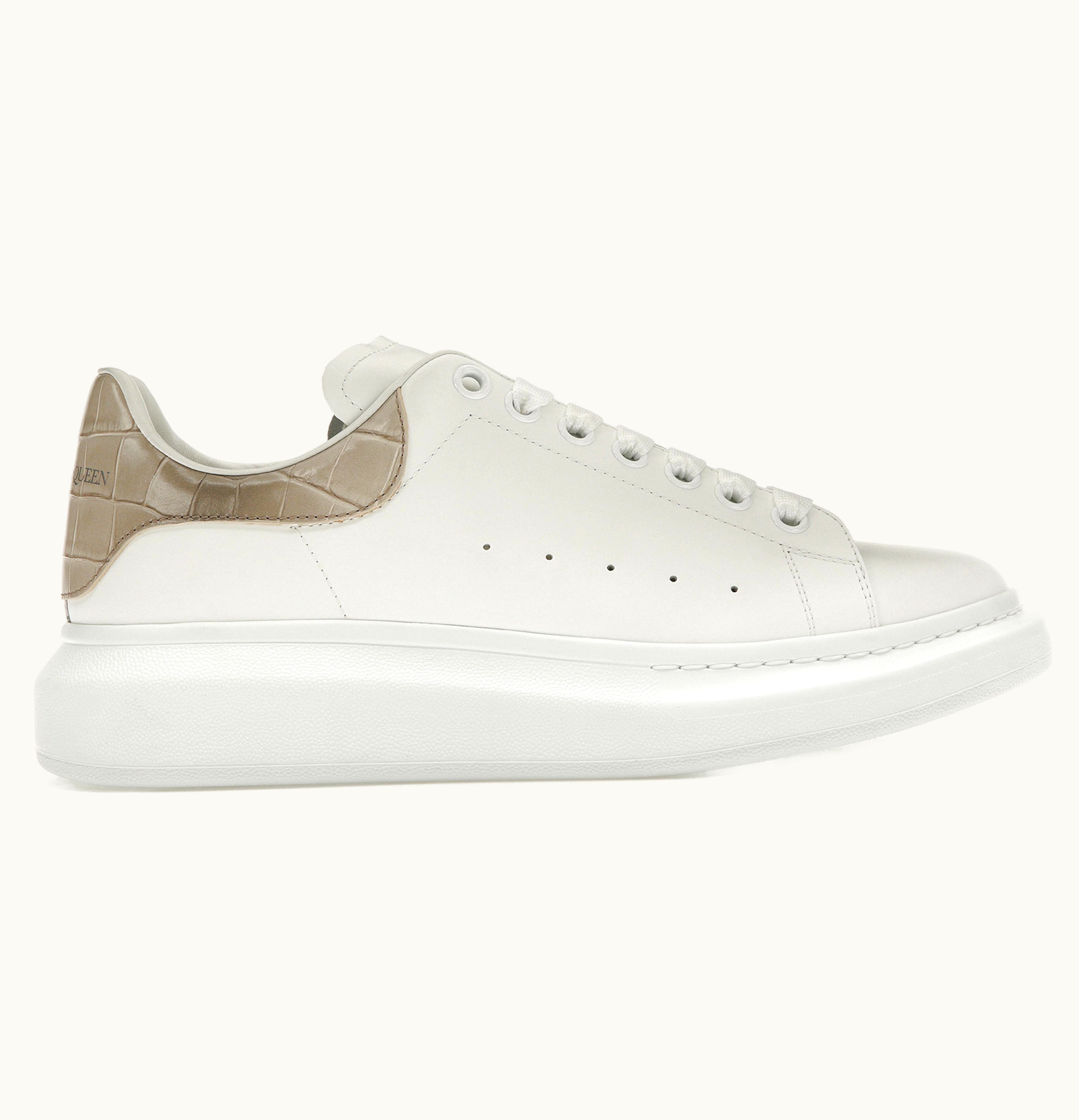 Alexander McQueen Oversized White Beige