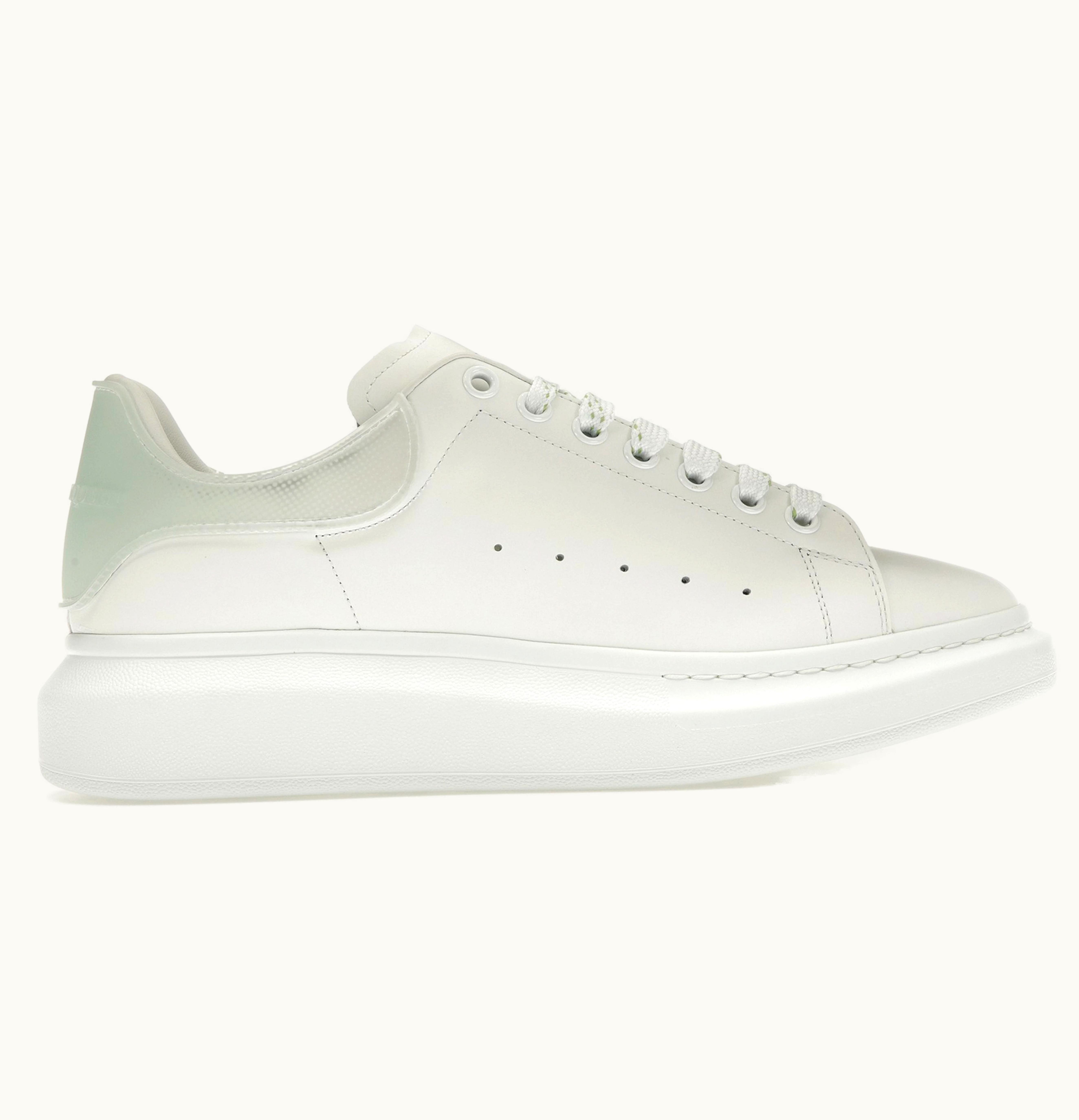 Alexander McQueen Oversized White Light Green