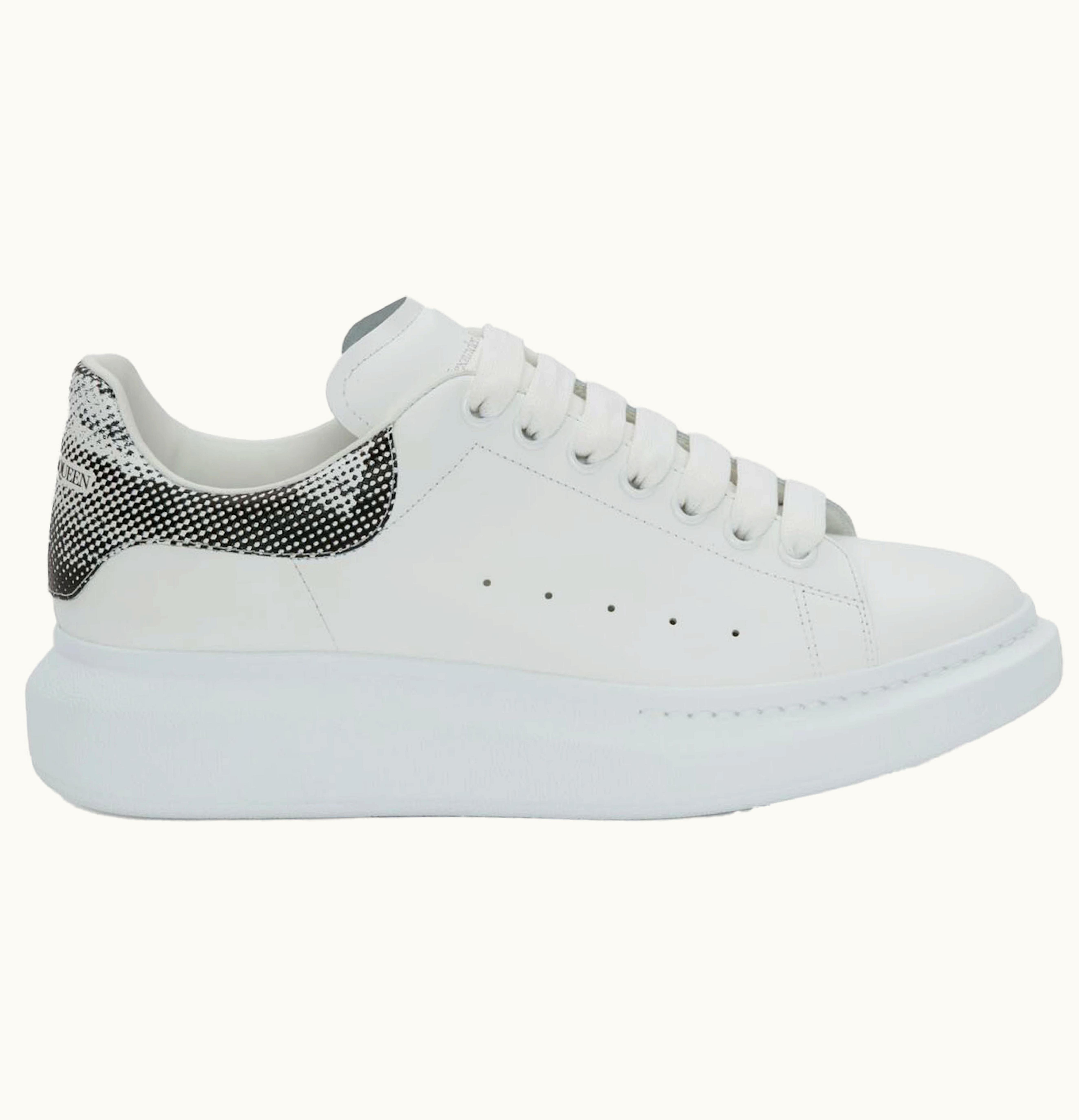 Alexander McQueen Oversized White Black Pixels