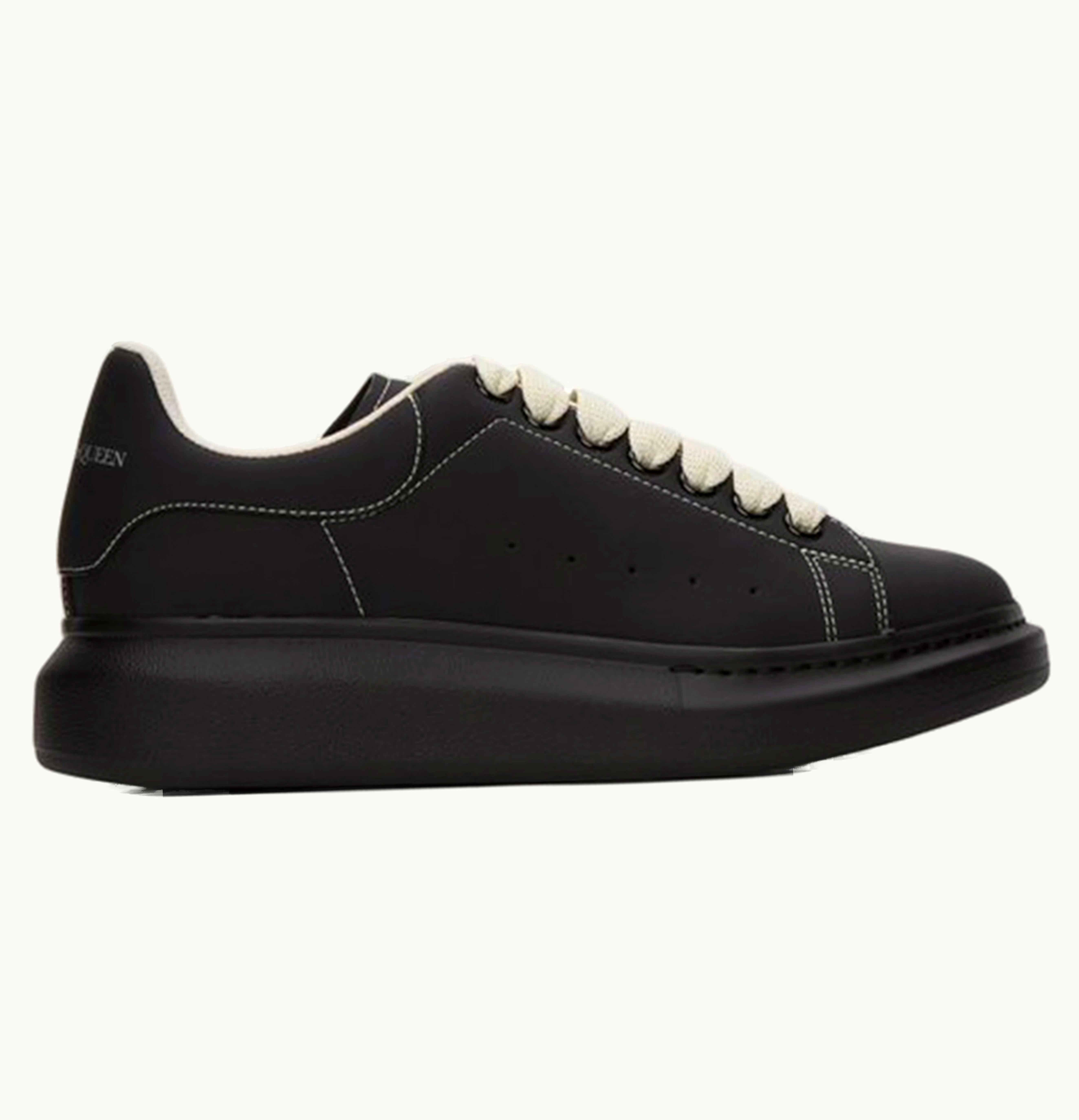 Alexander McQueen Oversized Black Ivory
