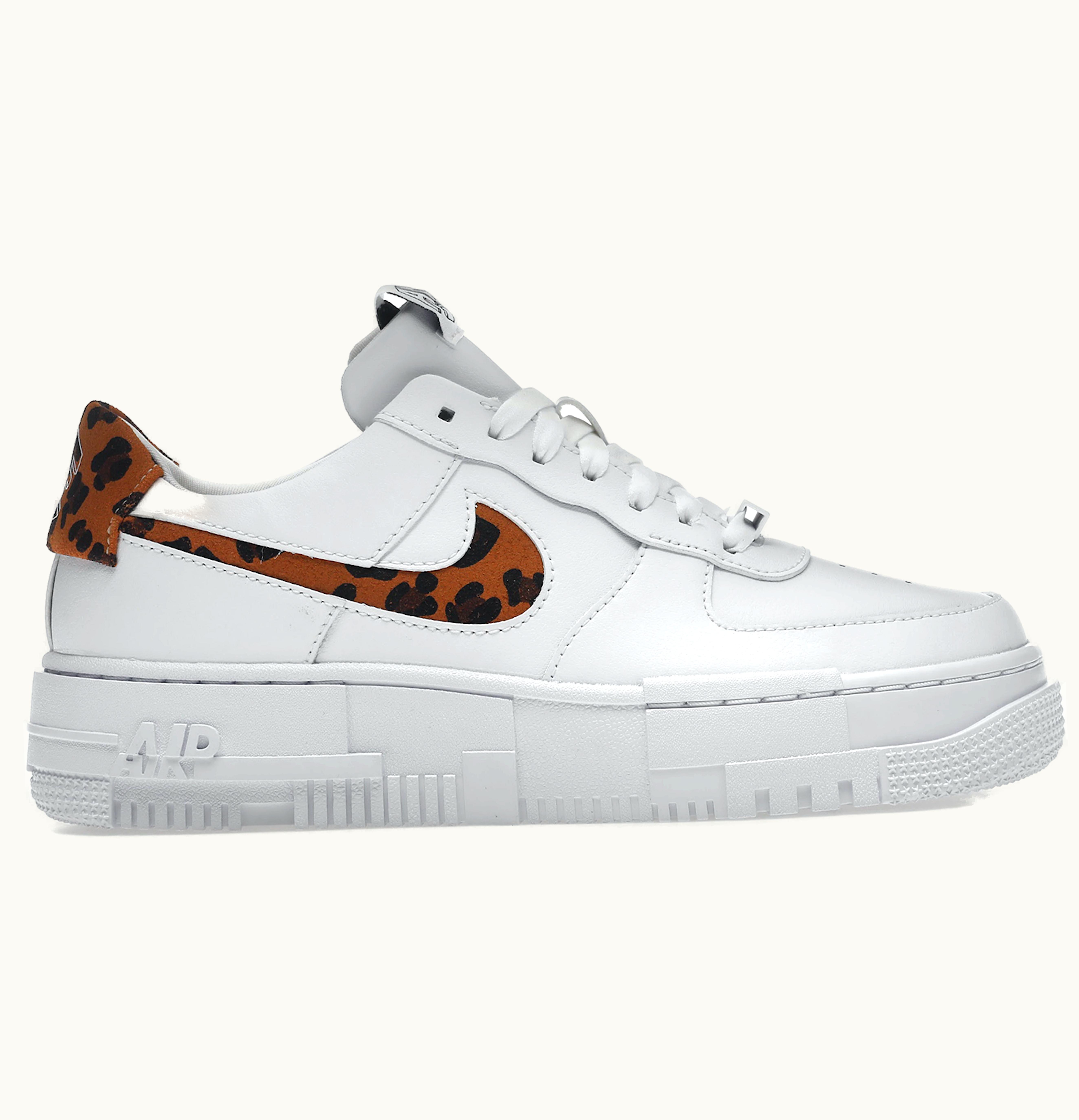 Nike Nike Air Force 1 Low Pixel SE White Leopoard W