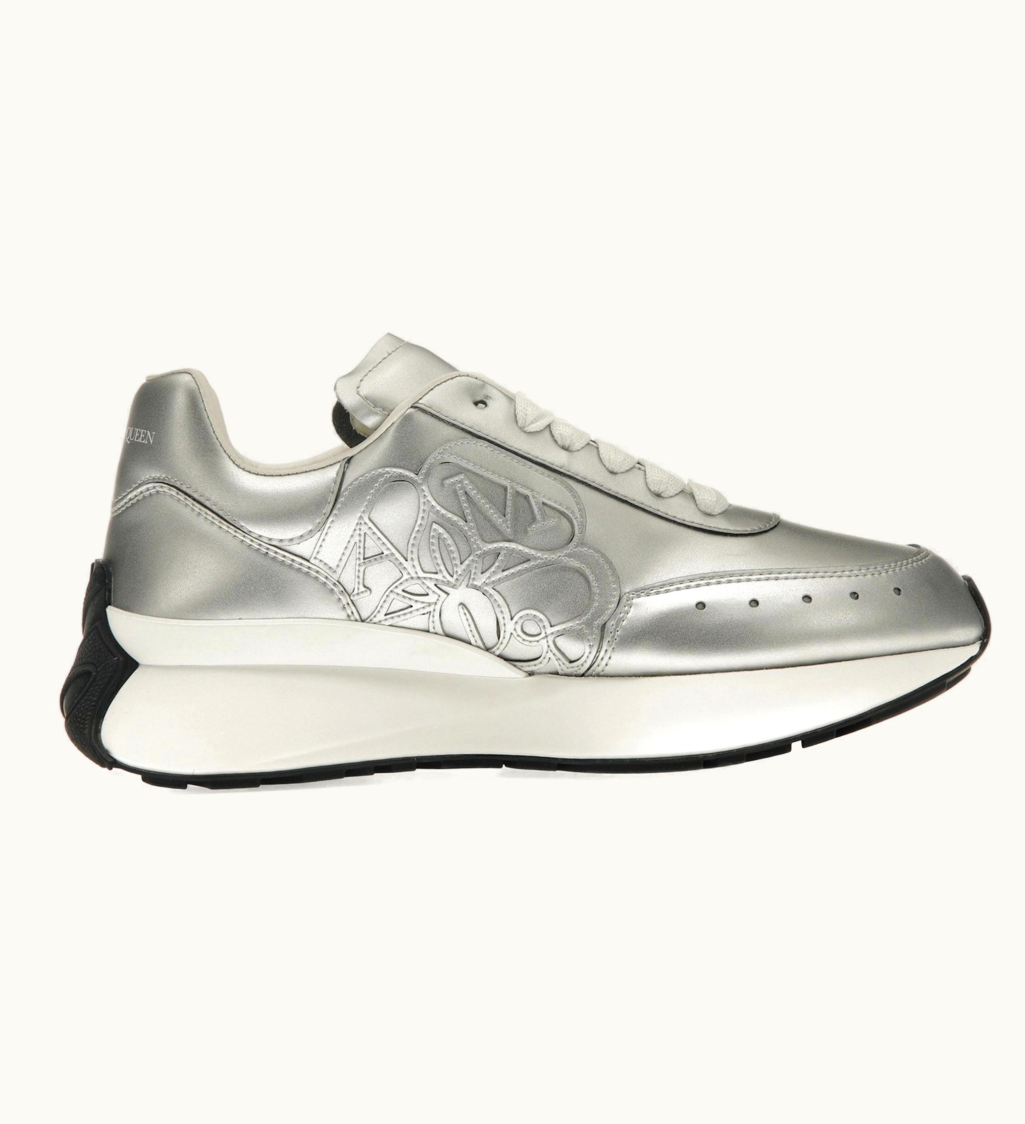 Alexander McQueen Sprint Runner Silver W