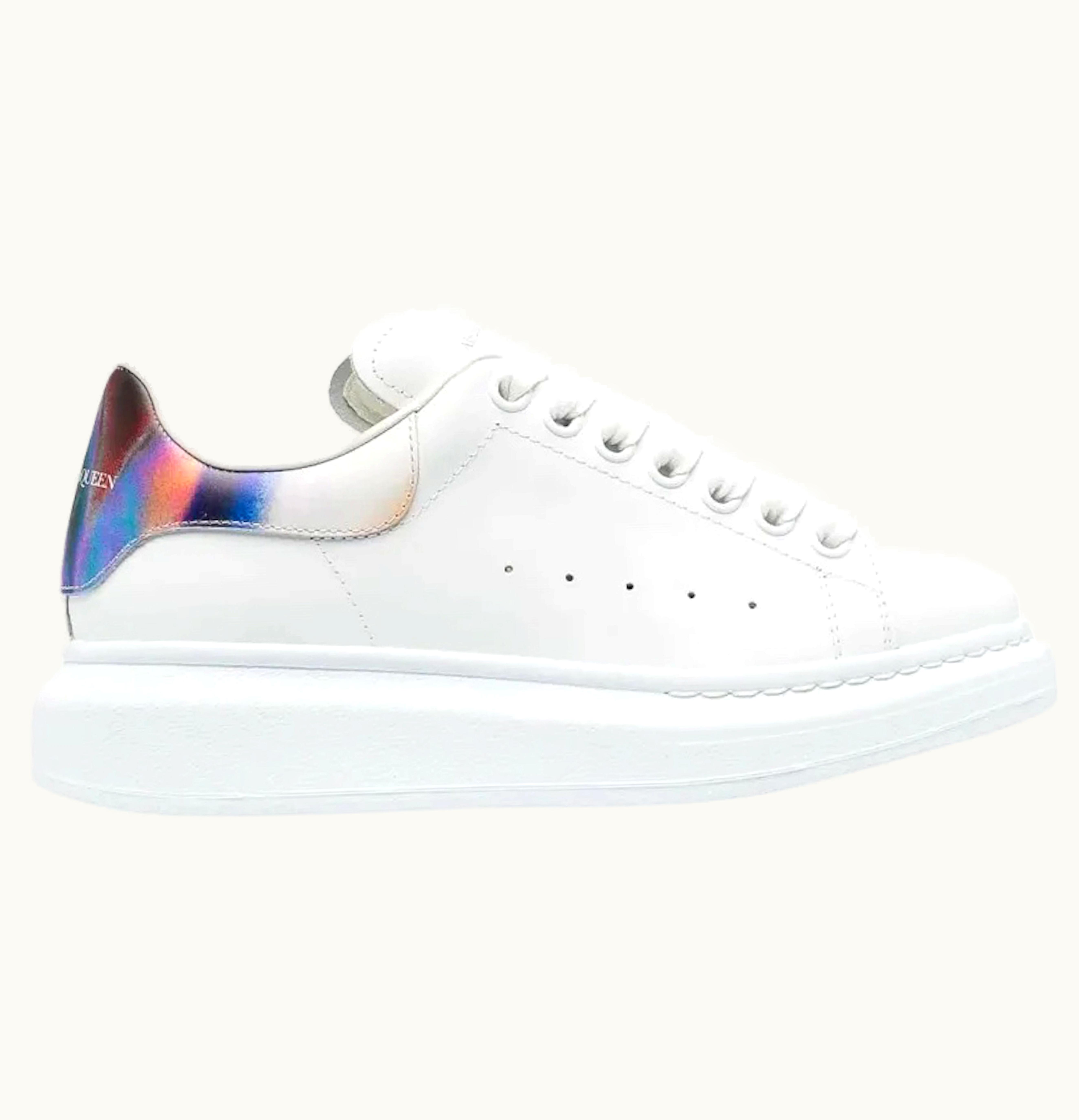 Alexander McQueen Oversized White Multi Womens