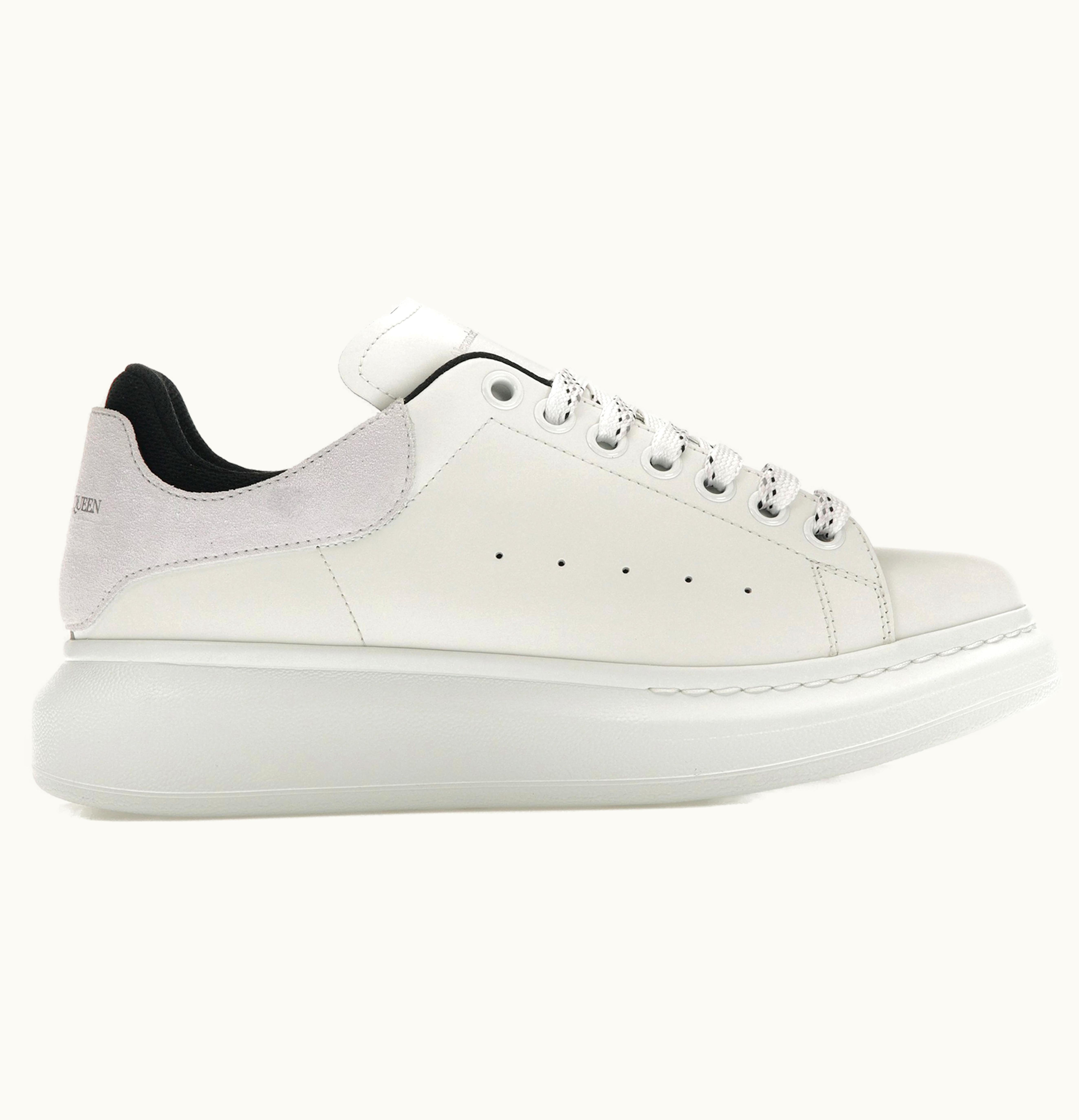Alexander McQueen Oversized White Lilac Black Womens