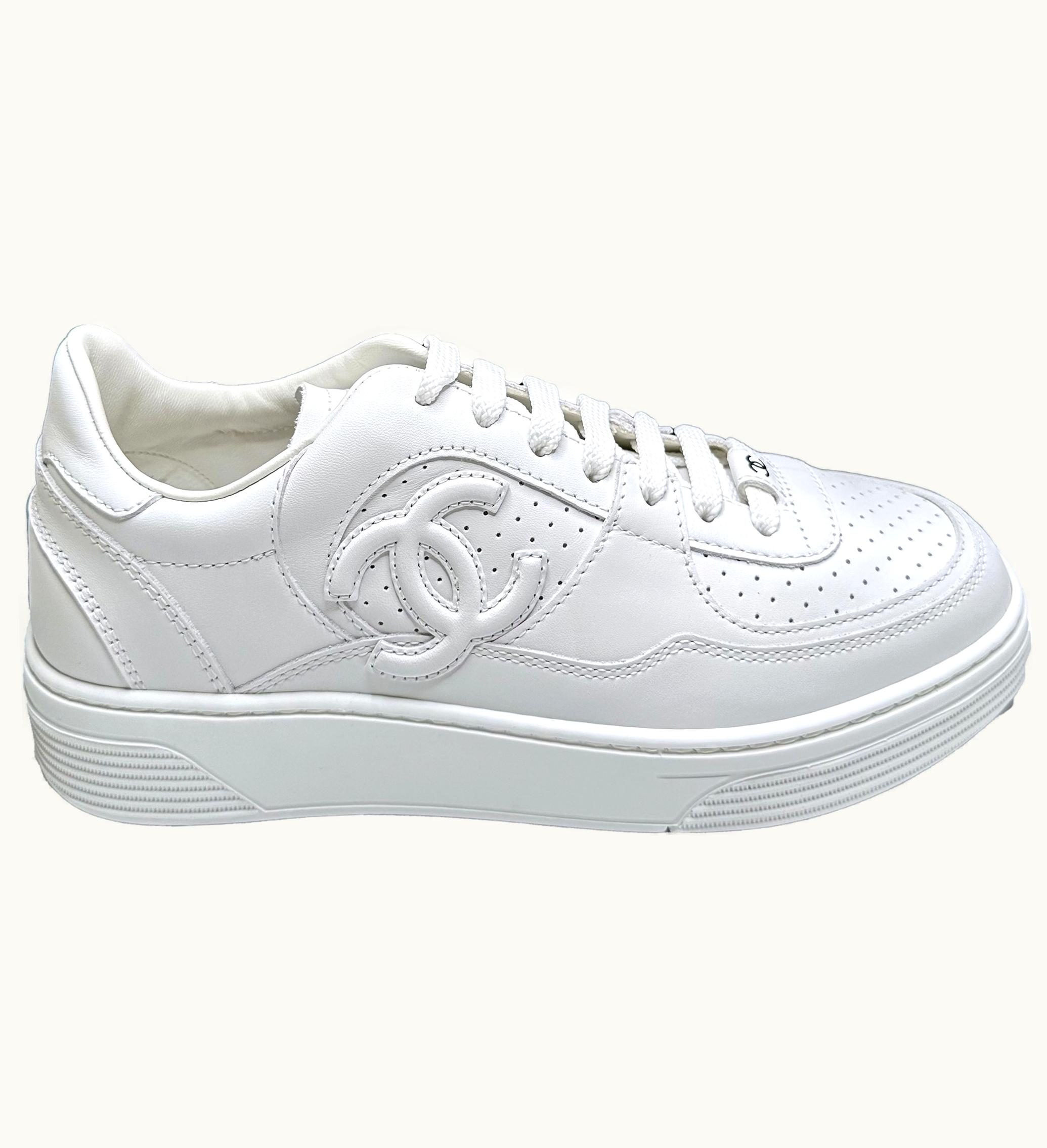 Chanel 23 A Collection White Leather