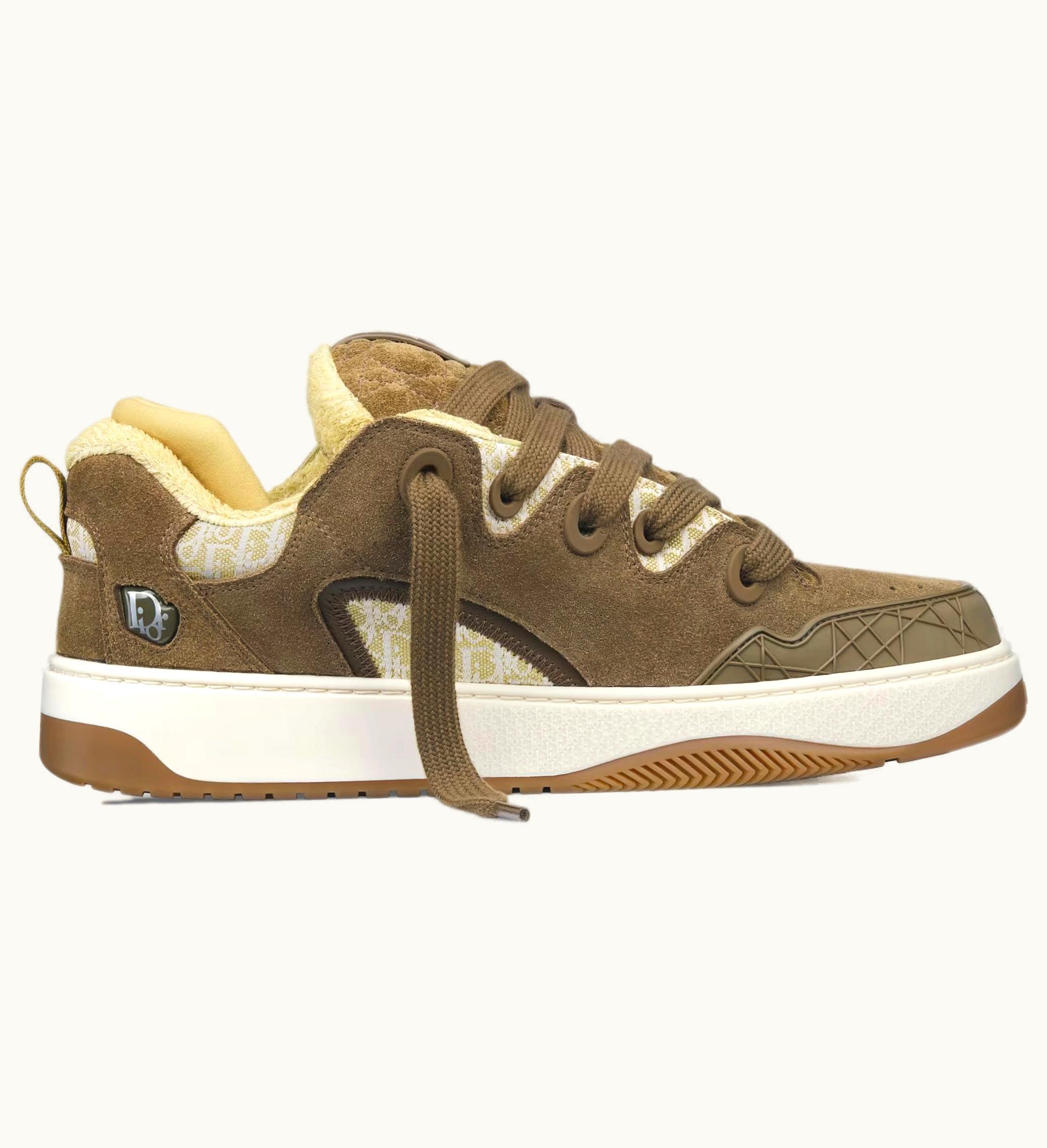 Dior B9s Skater Khaki Suede