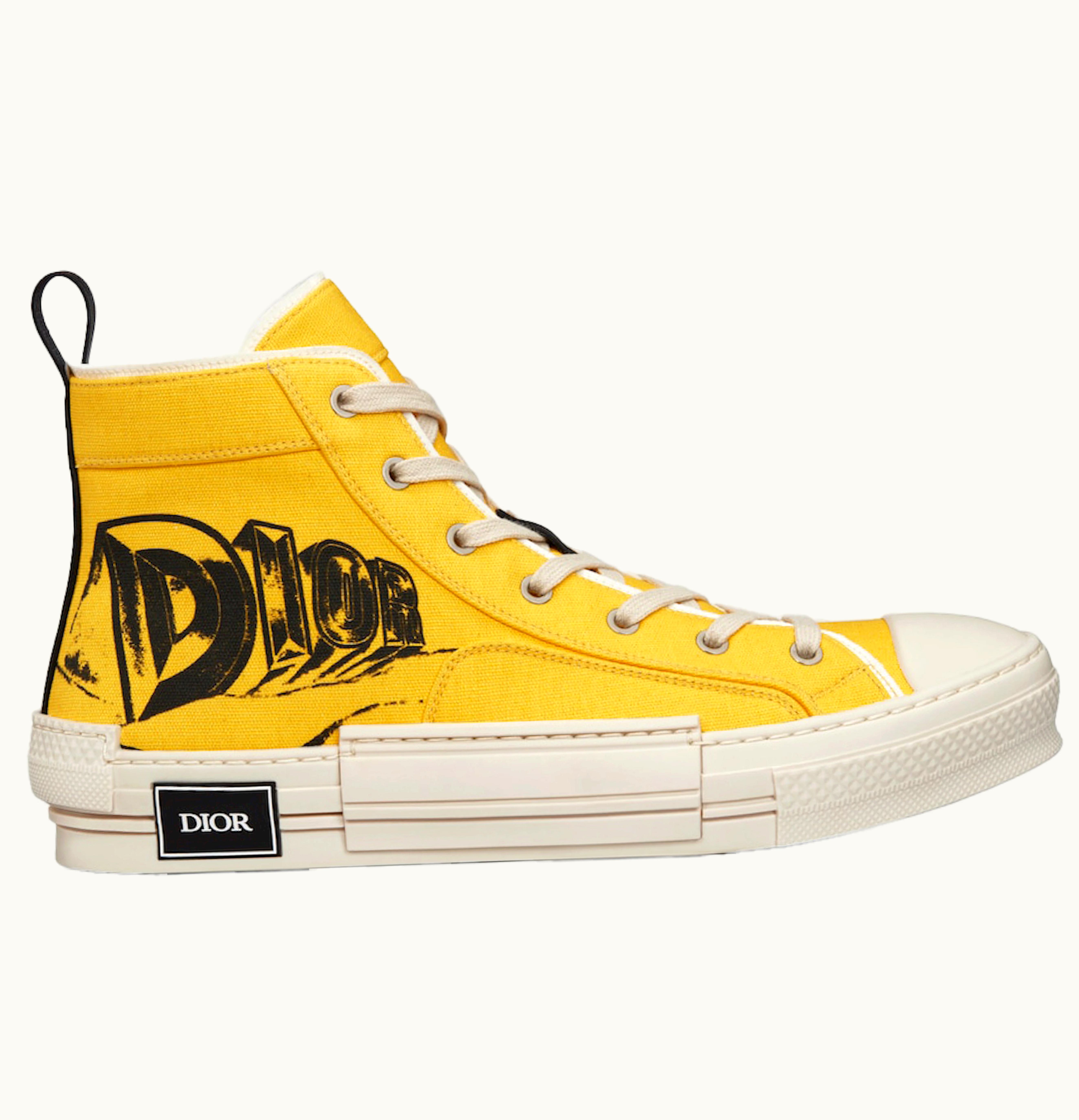 Dior B23 High Top Asterodior Yellow