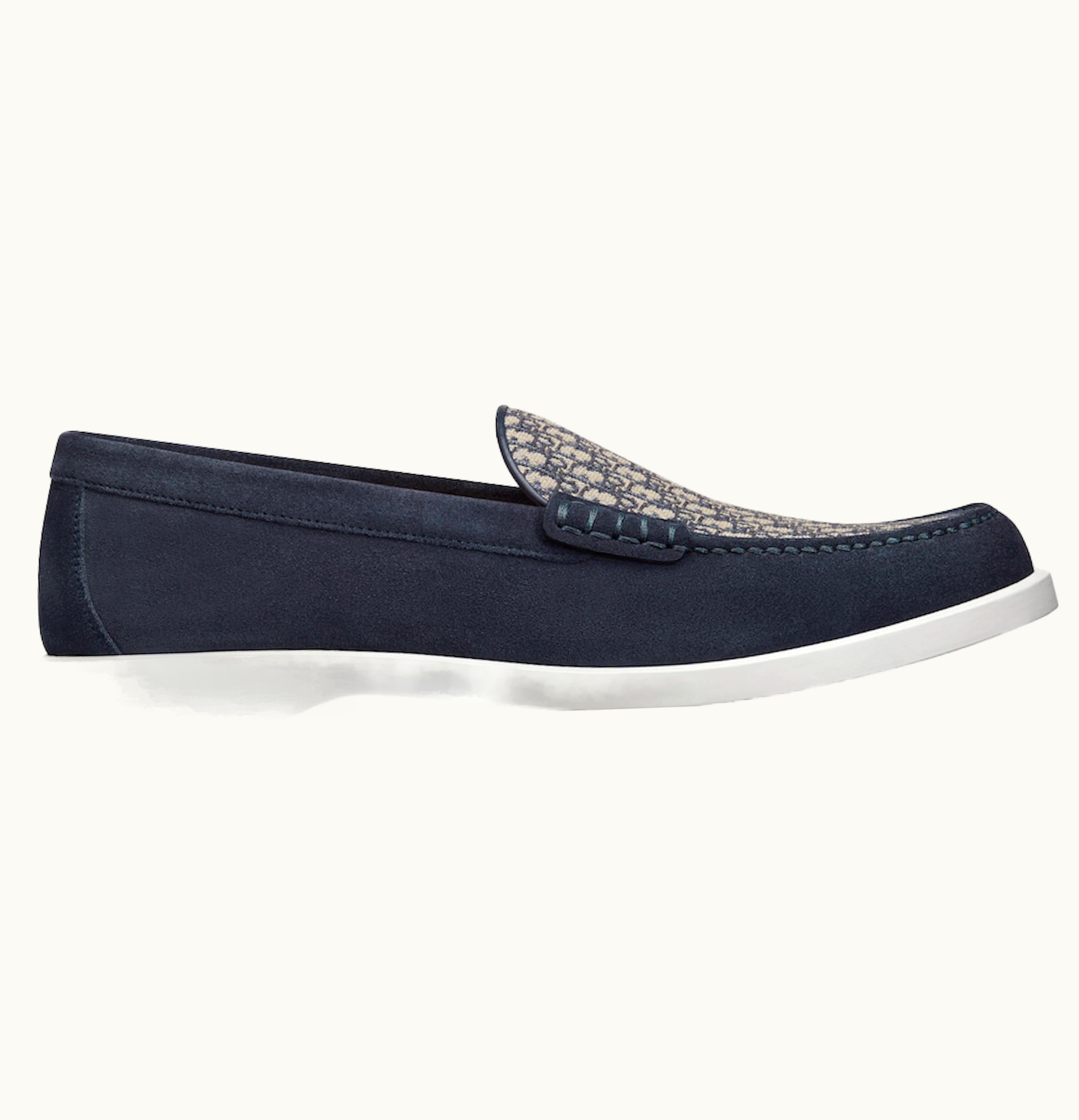 Dior Granville Loafer Navy Blue Suede