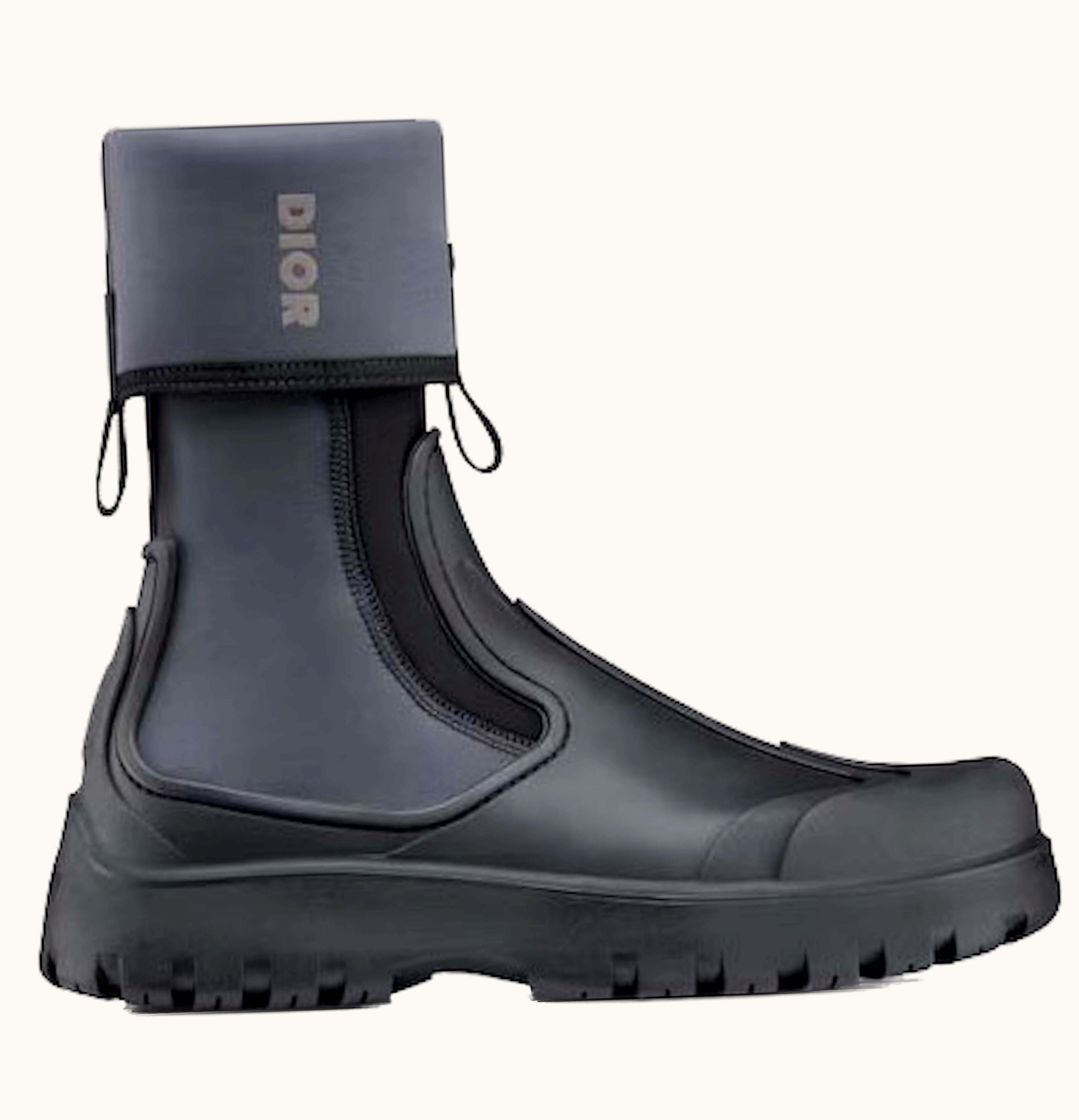 Dior Garden Ankle Boot Black
