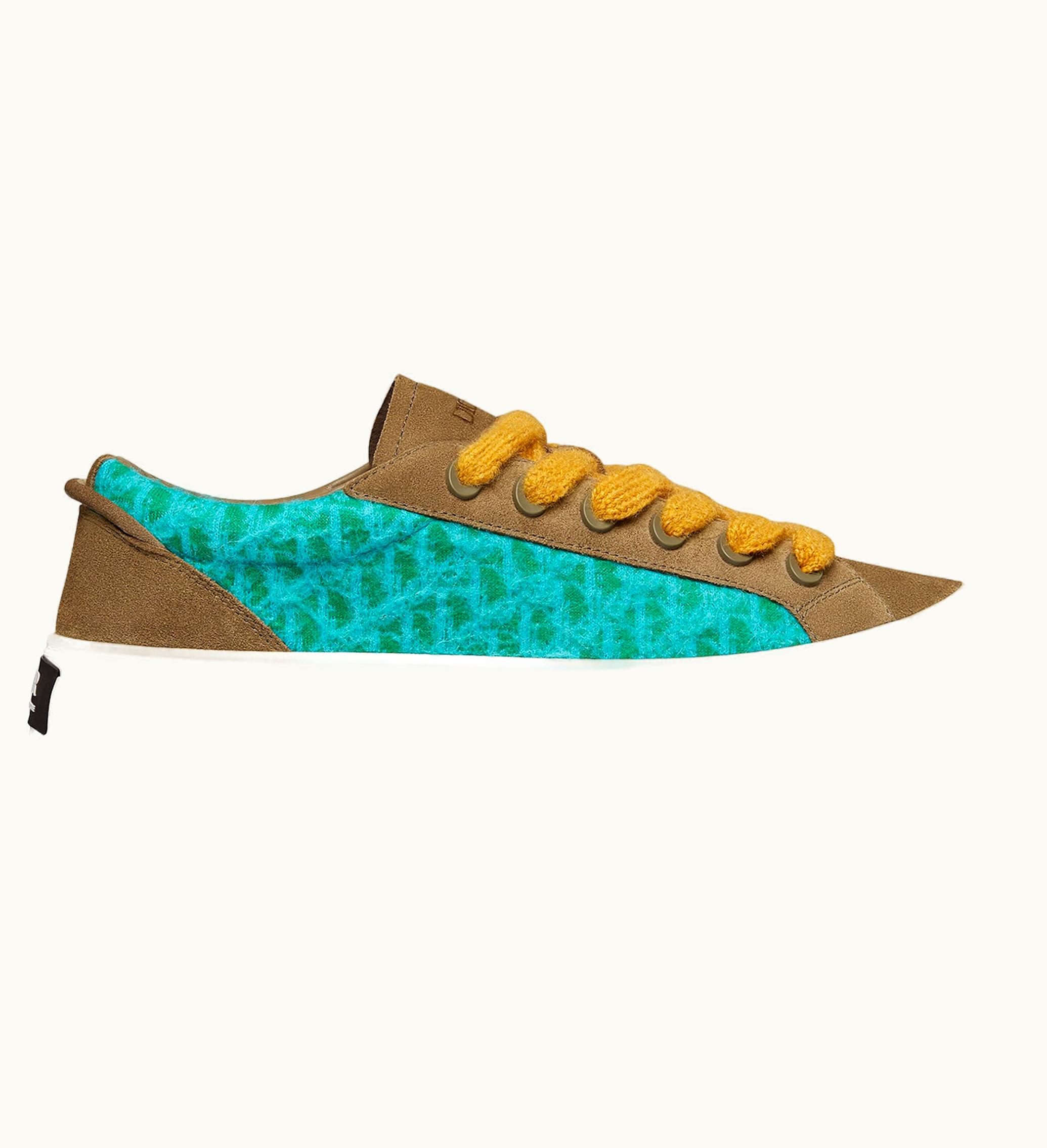Dior B33 Sneaker Dior Oblique Turquoise Brown