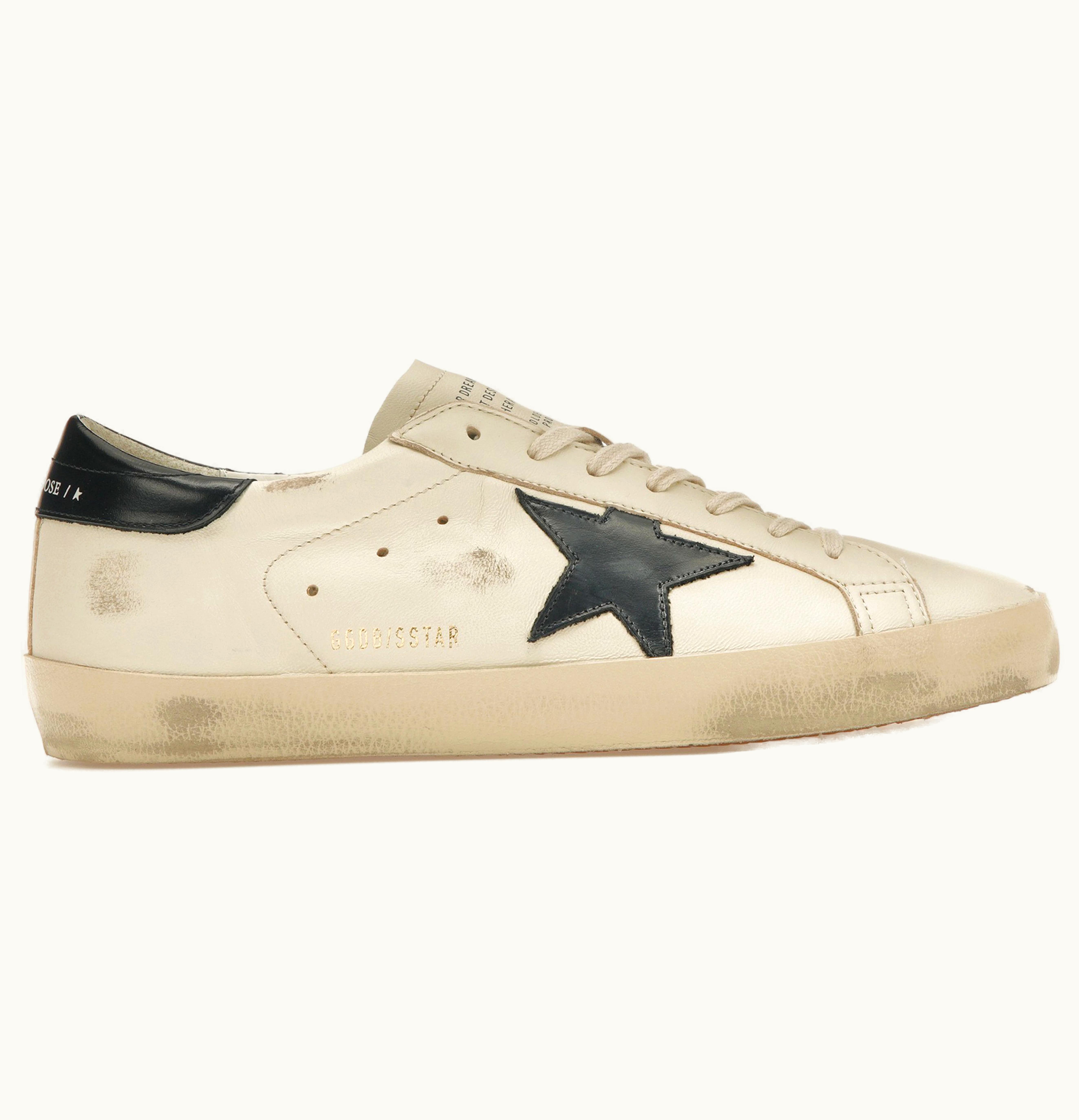 Golden Goose Super Star Beige Night Blue