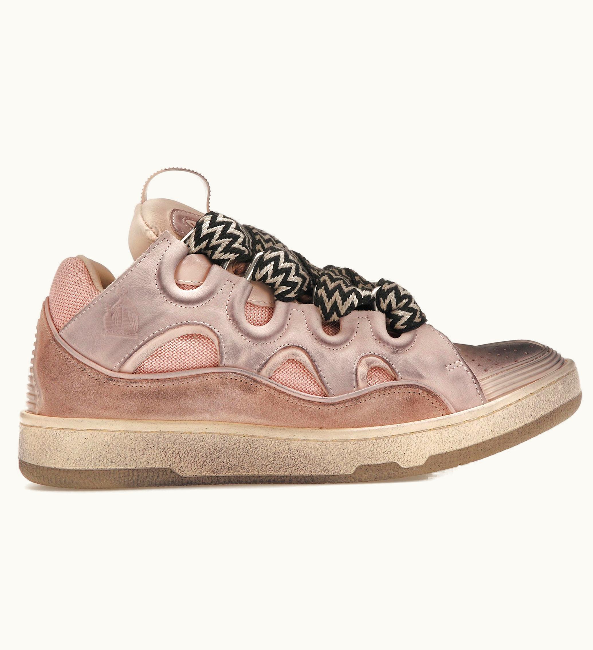 Lanvin Lanvin Curb Sneakers Vintage Pink
