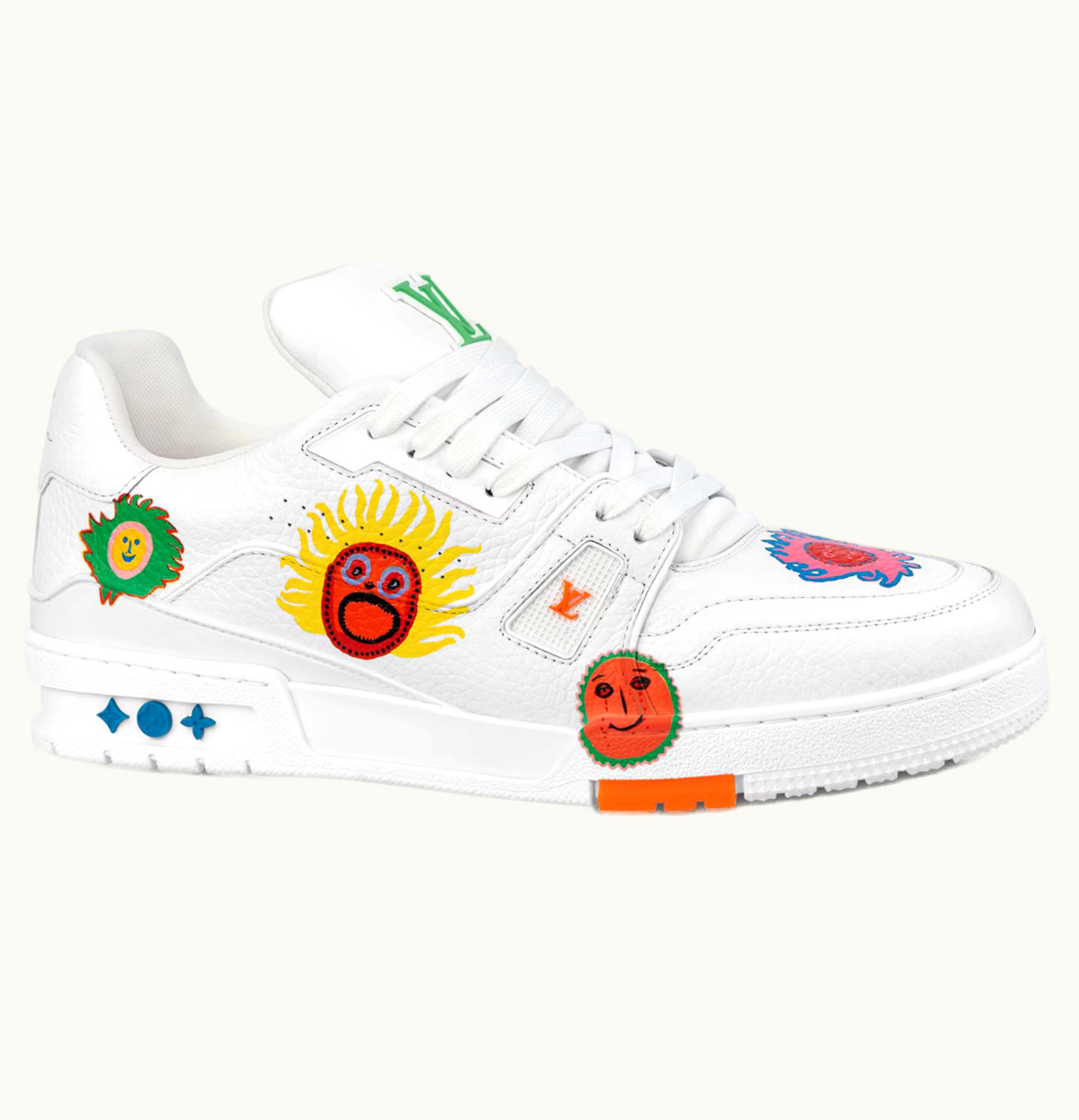 Louis Vuitton Louis Vuitton X Yayoi Kusama Trainer White Print