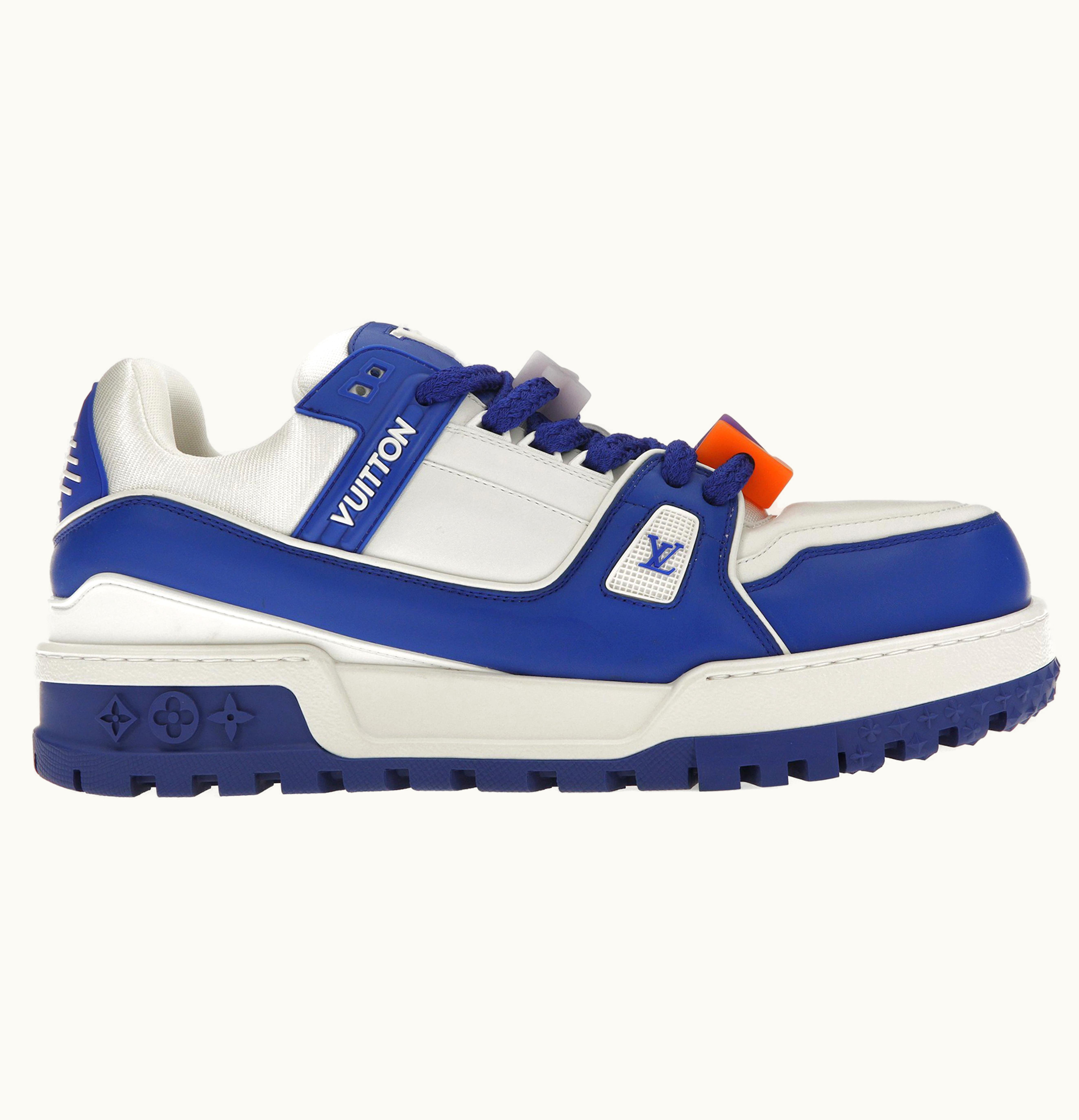 Louis Vuitton Trainer Maxi Blue White