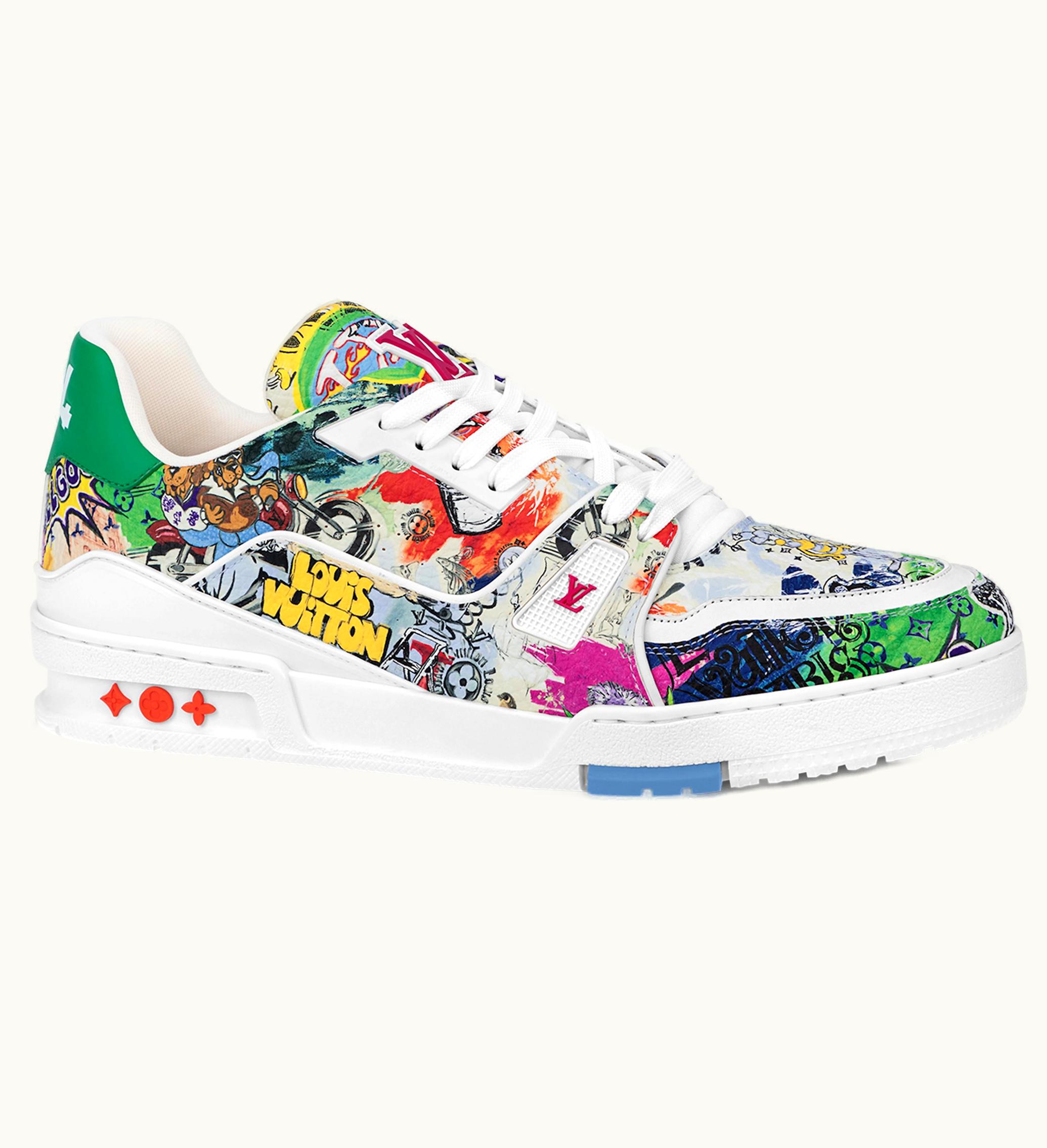 Louis Vuitton Louis Vuitton LV Trainer Comic Motifs Multi SS23