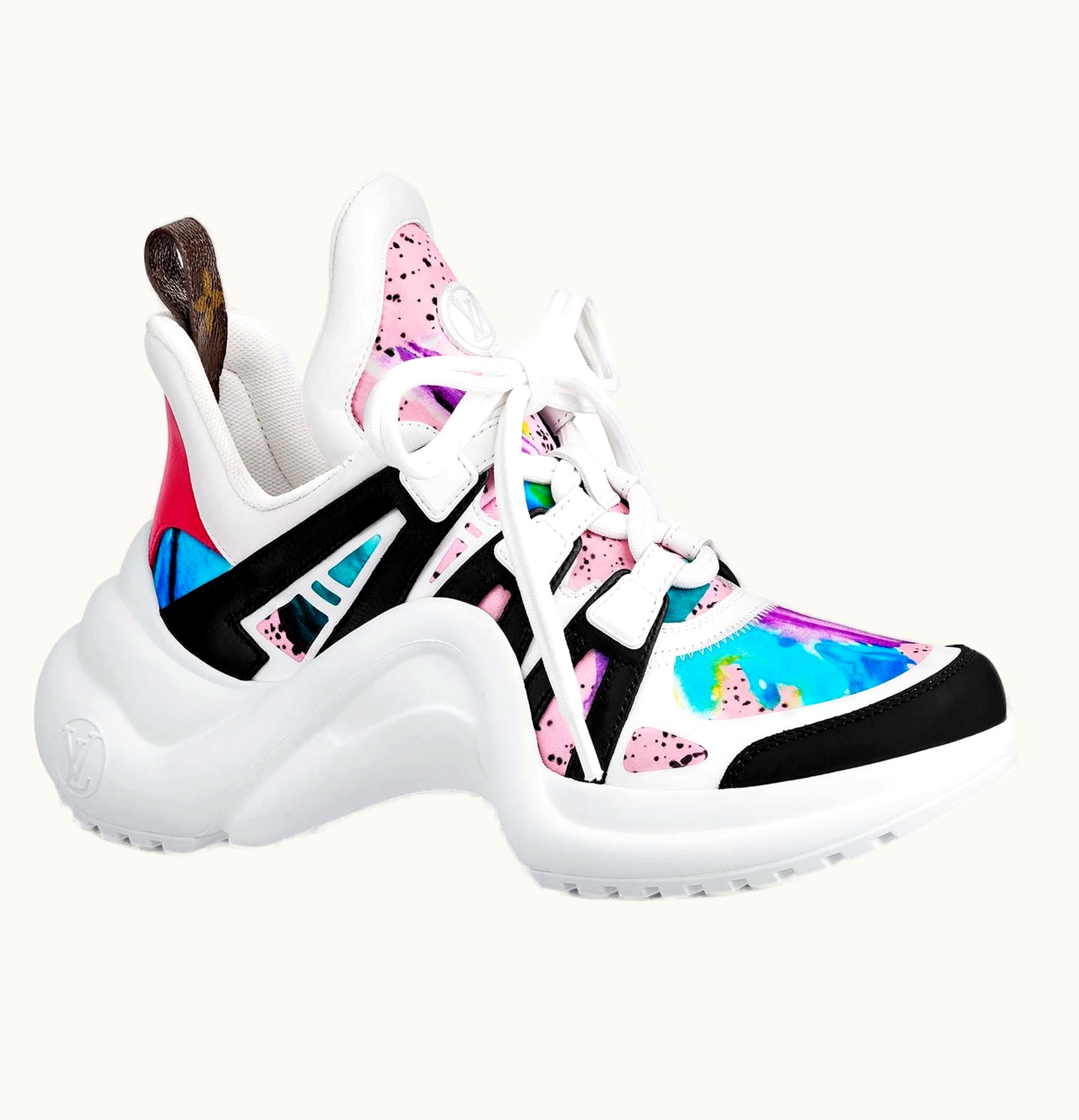 Louis Vuitton Louis Vuitton Archlight Trainer Multicolor Rose Clair W