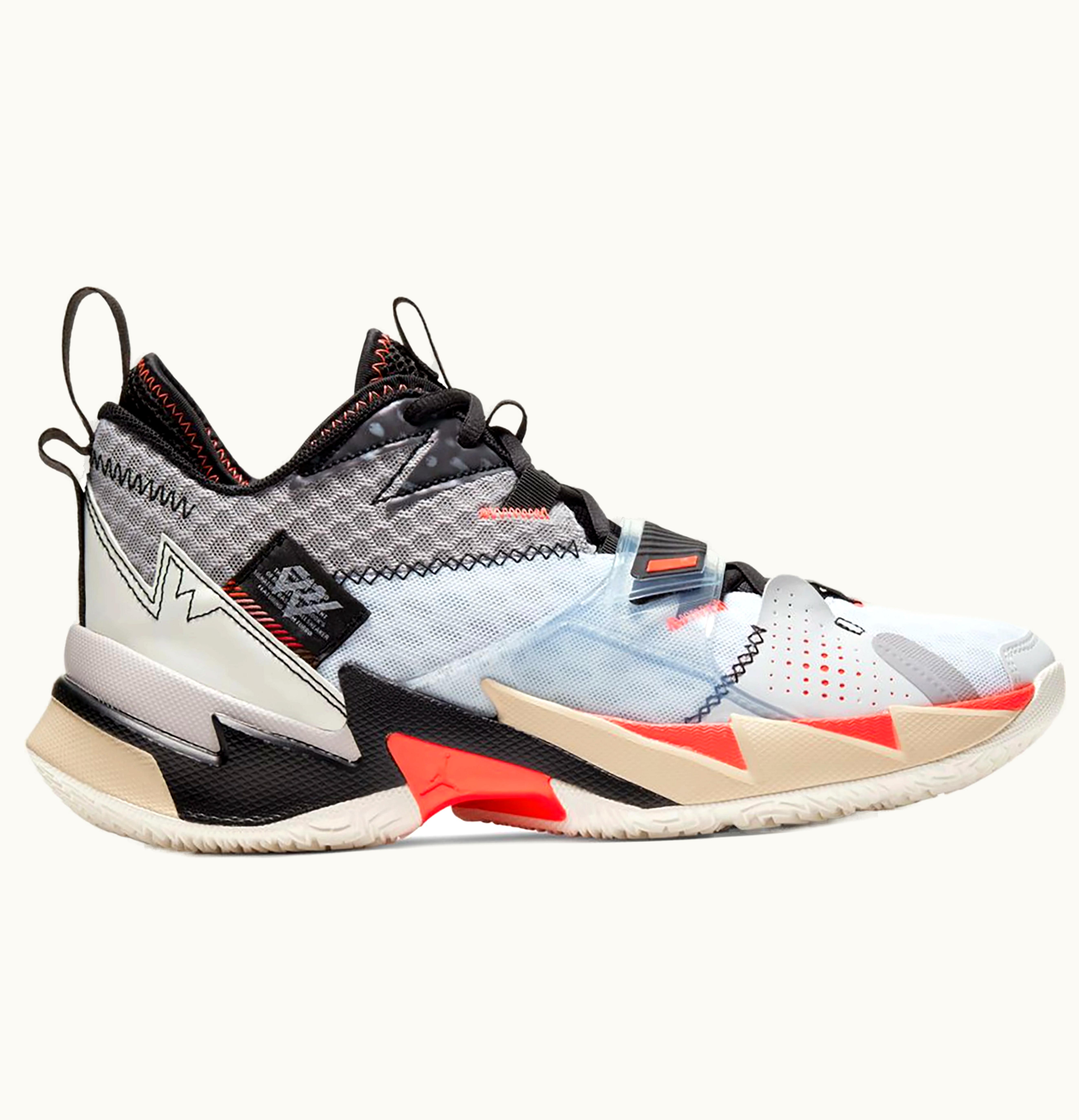 Jordan Air Jordan Why Not Zer0 3 White Bright Crimson Black