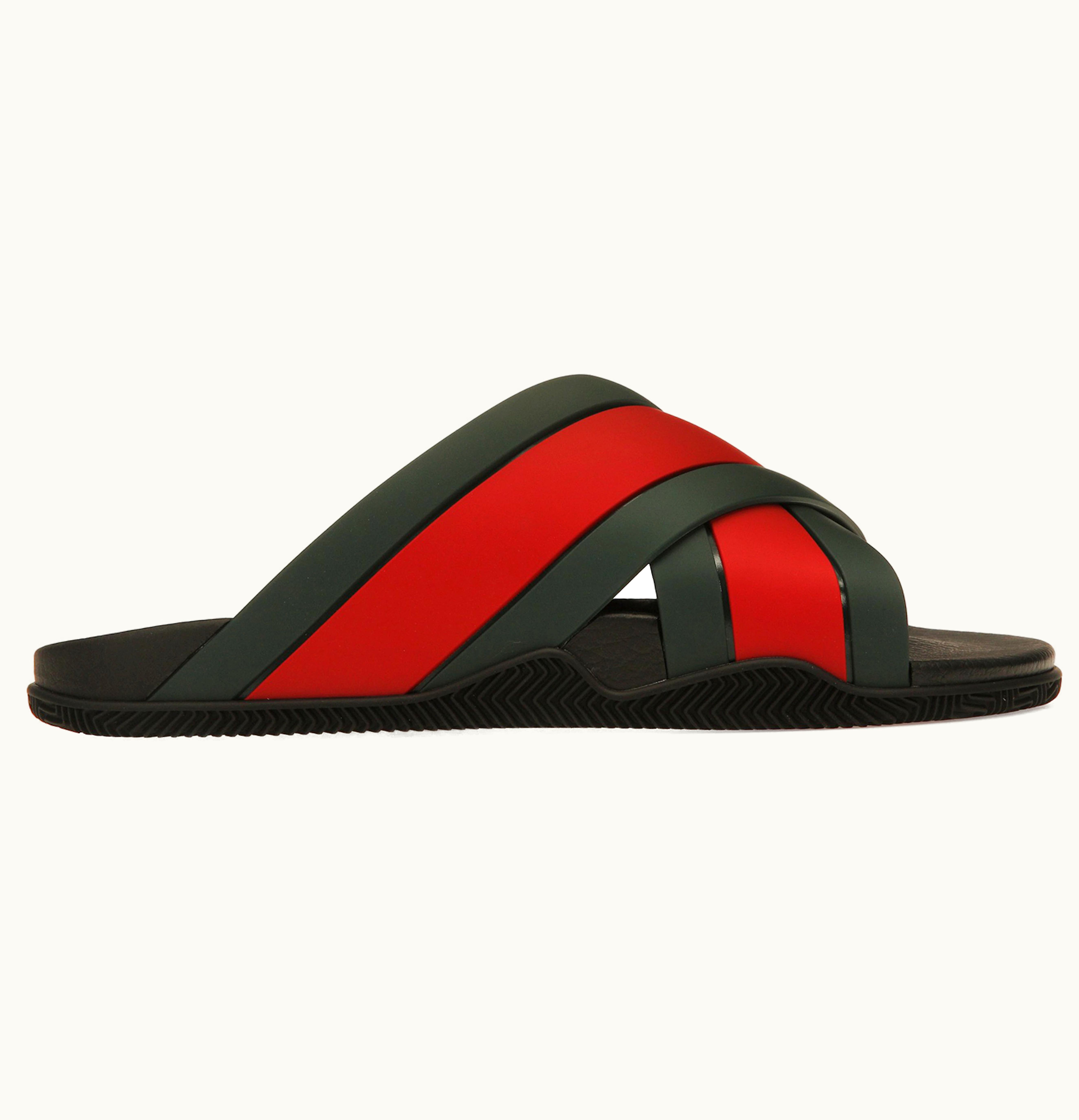Gucci Gucci Web Slide Black Rubber W