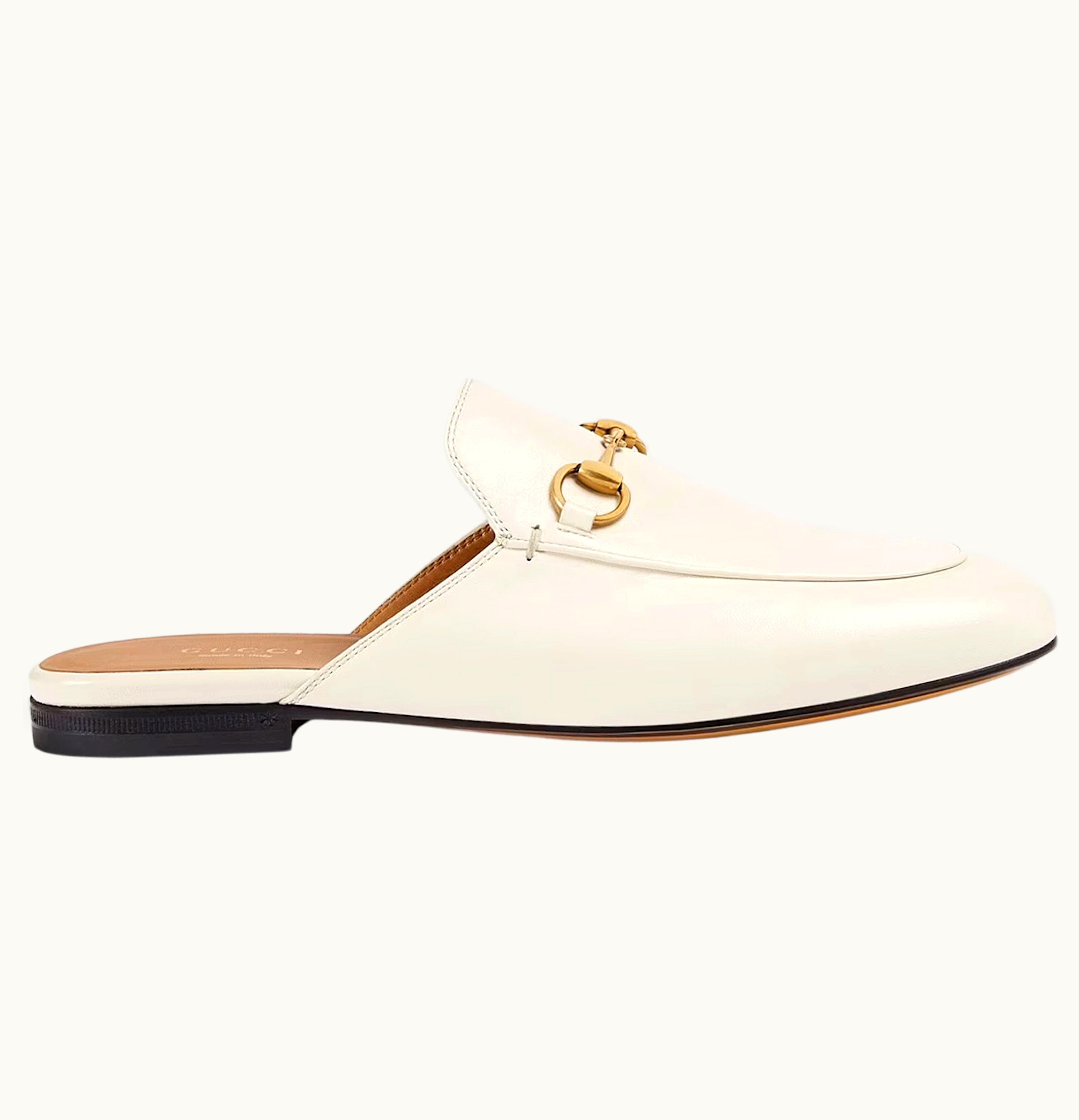 Gucci Gucci Princetown Slipper White Leather W