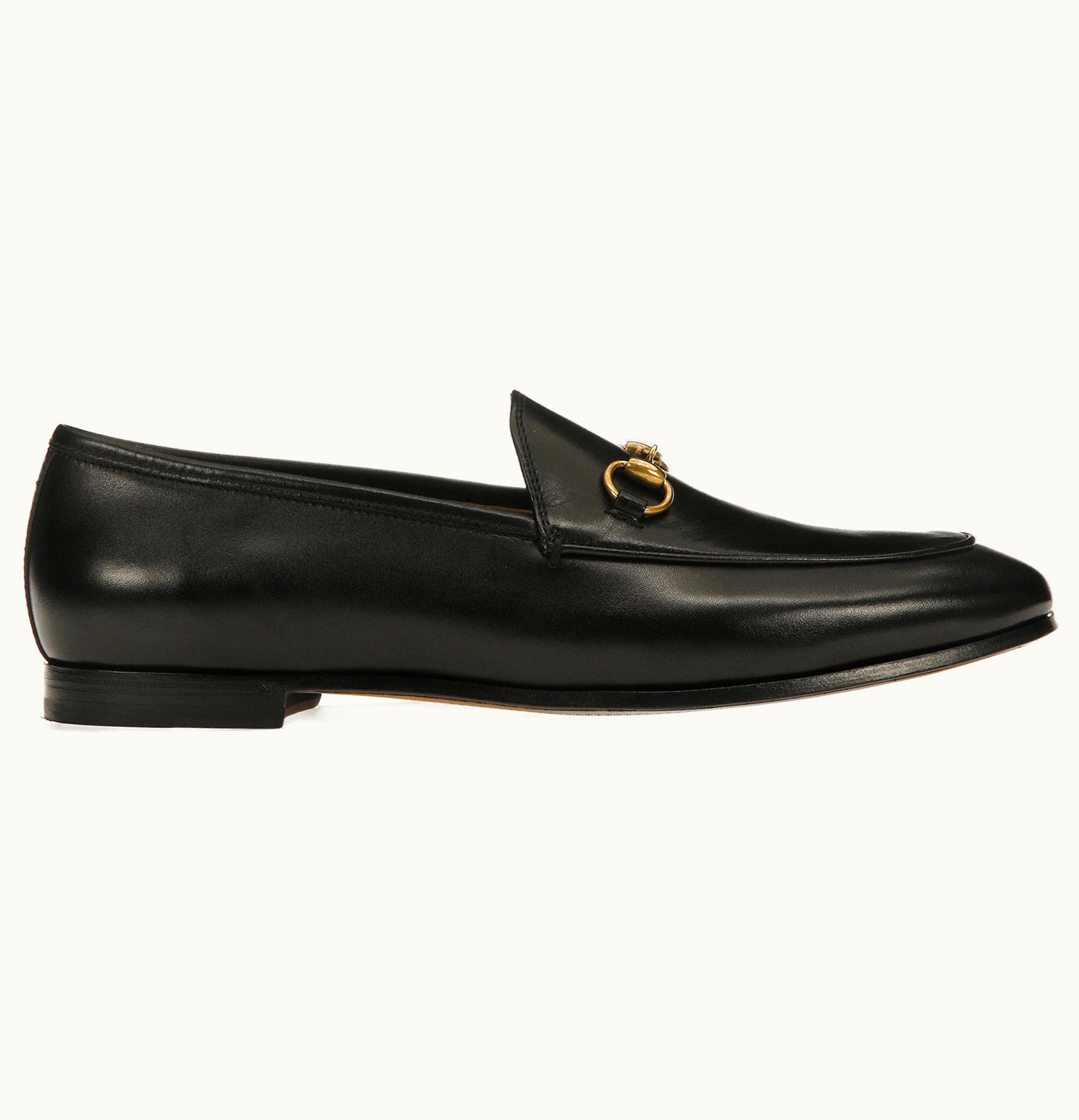 Gucci Gucci Jordaan Loafer Black Leather W