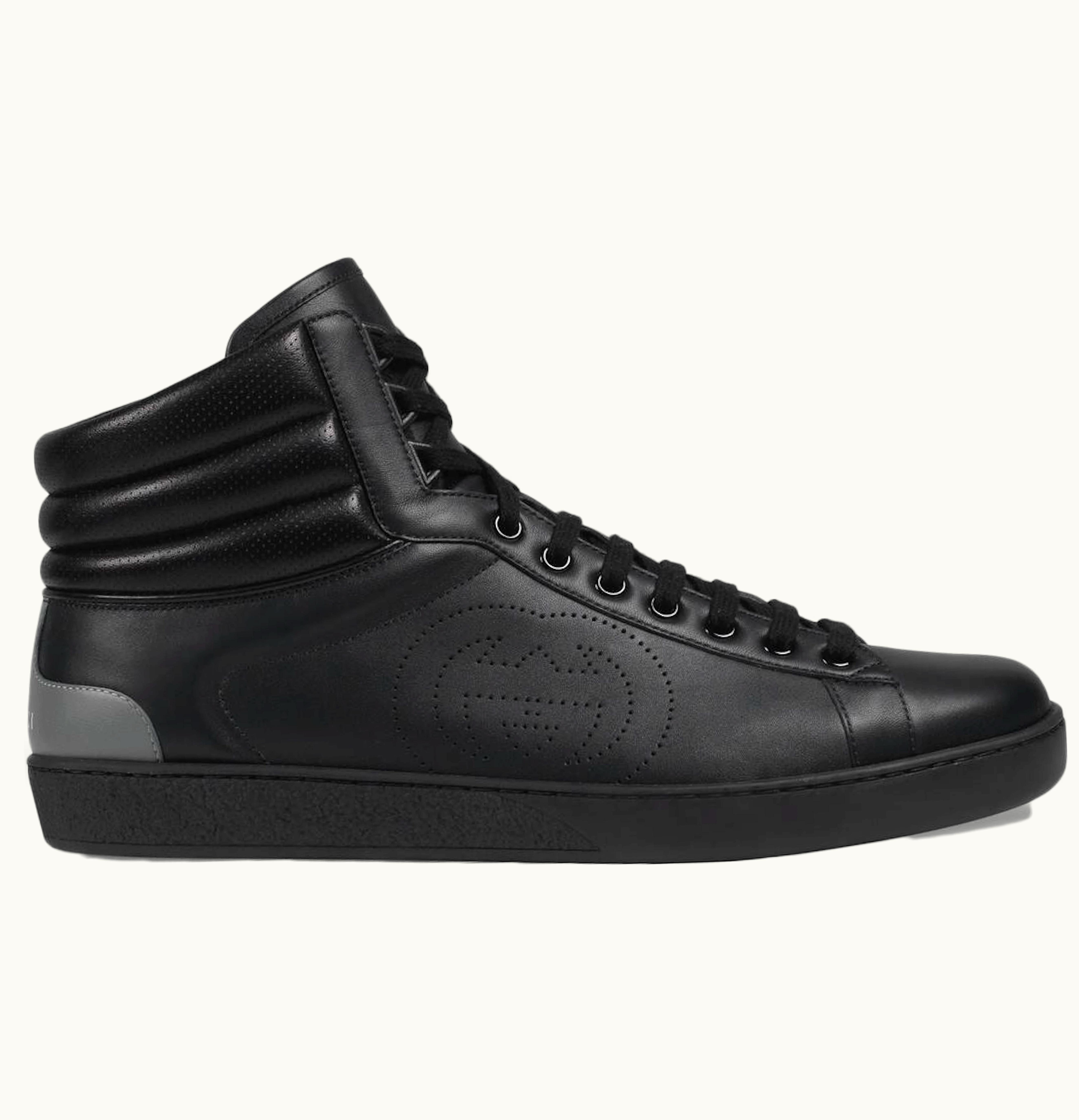 Gucci Gucci Ace High Top GG Black