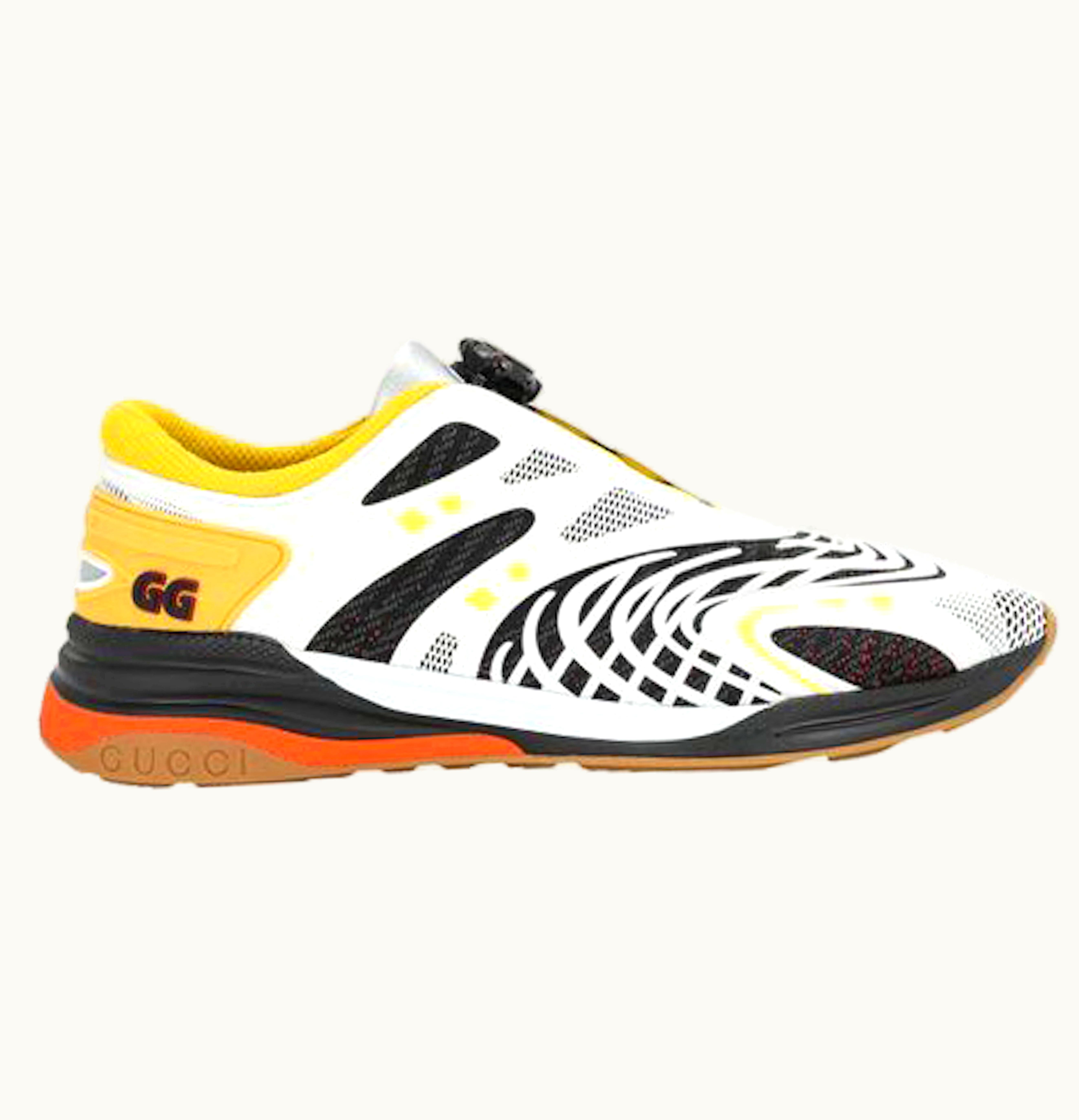 Gucci Gucci Ultrapace R Sneaker White Yellow