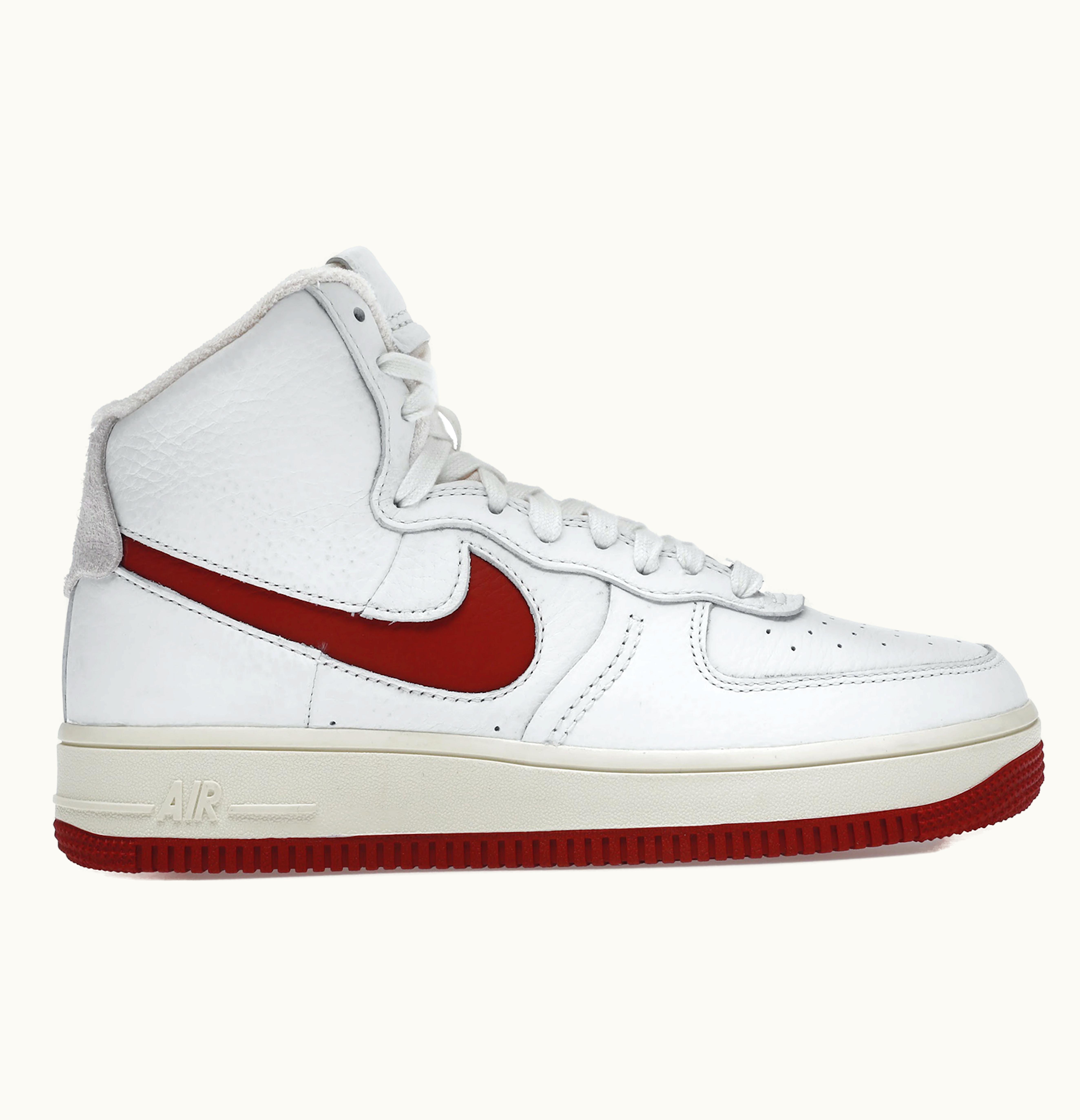 Nike Nike Air Force 1 High Strapless Summit White Gym Red W