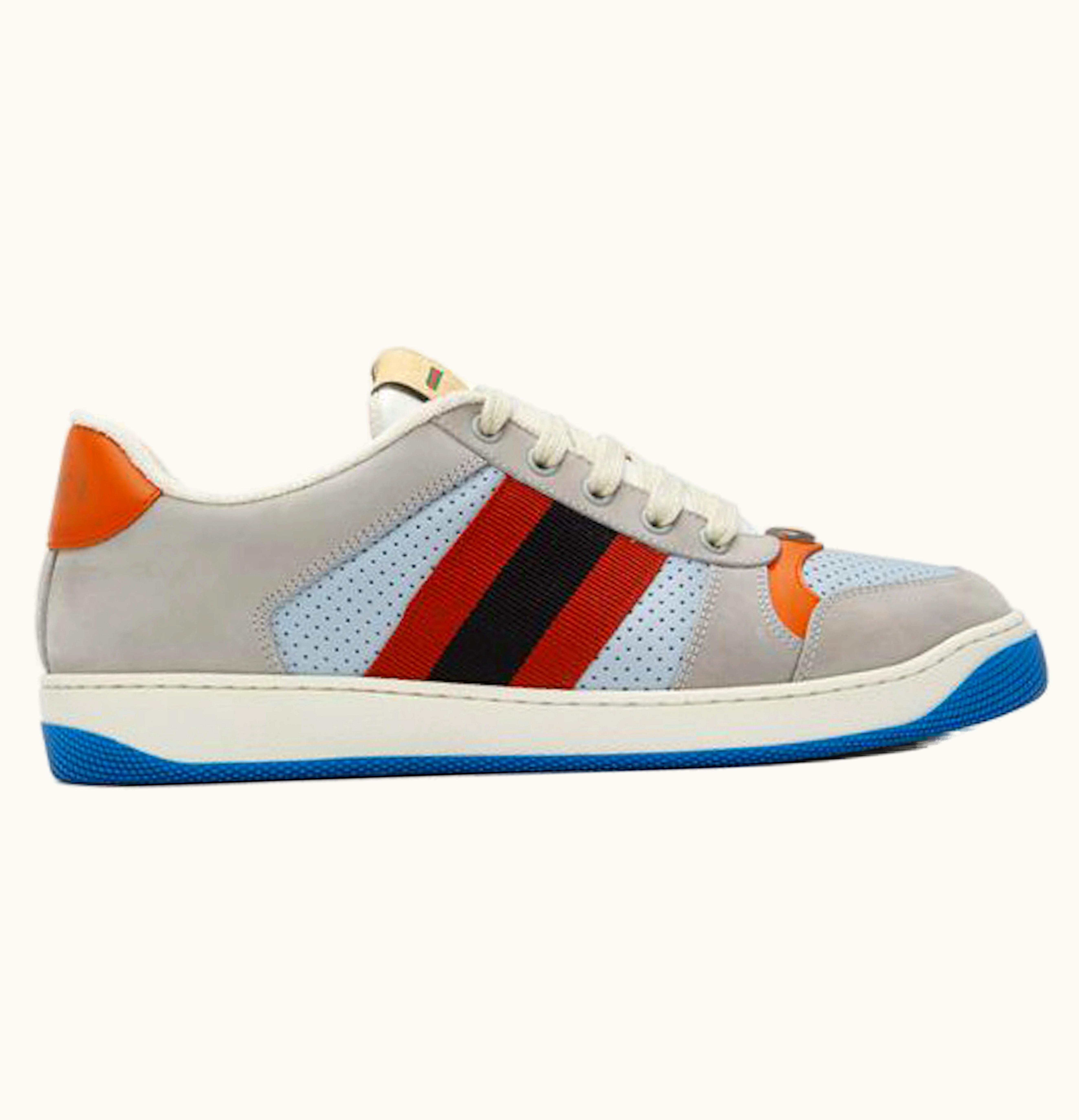 Gucci Screener Lovelight Grey Suede