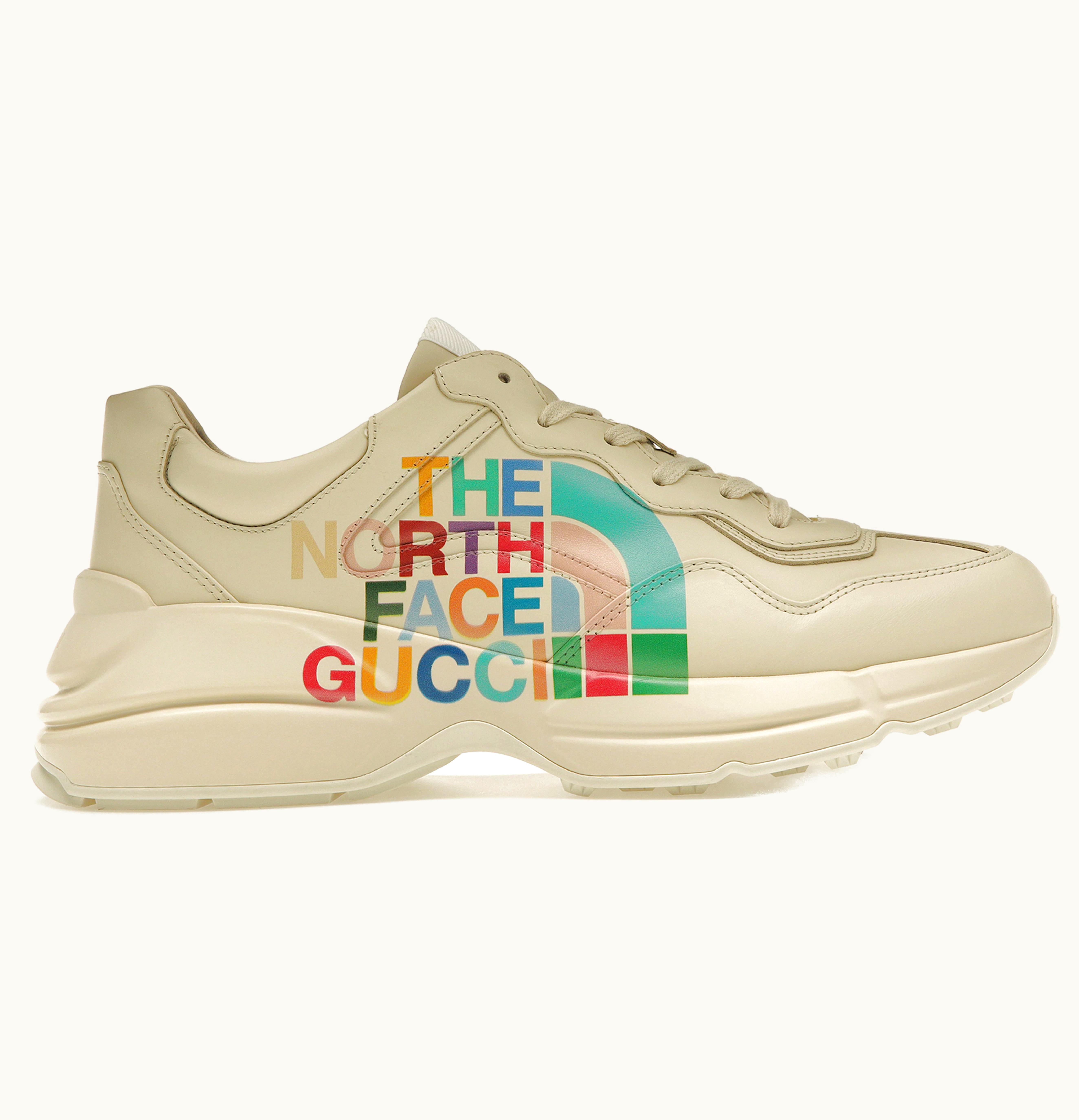 Gucci Gucci X The North Face Rhyton Beige